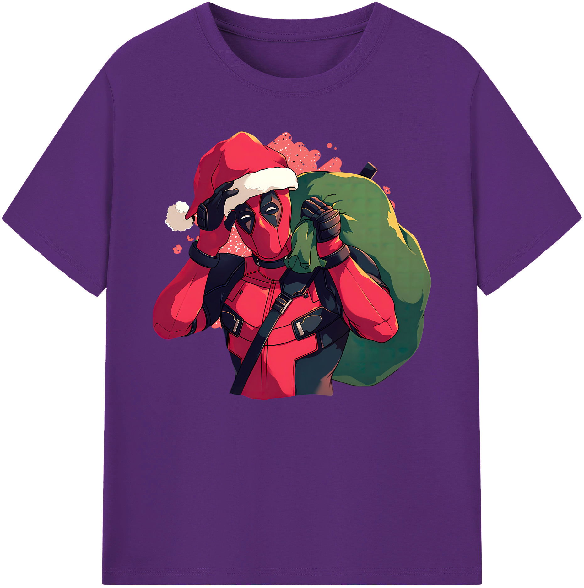 （画像用） Deadpool デッドプール 綿100％ メンズ半袖Tシャツ｜肌触りやわらか＆通気性