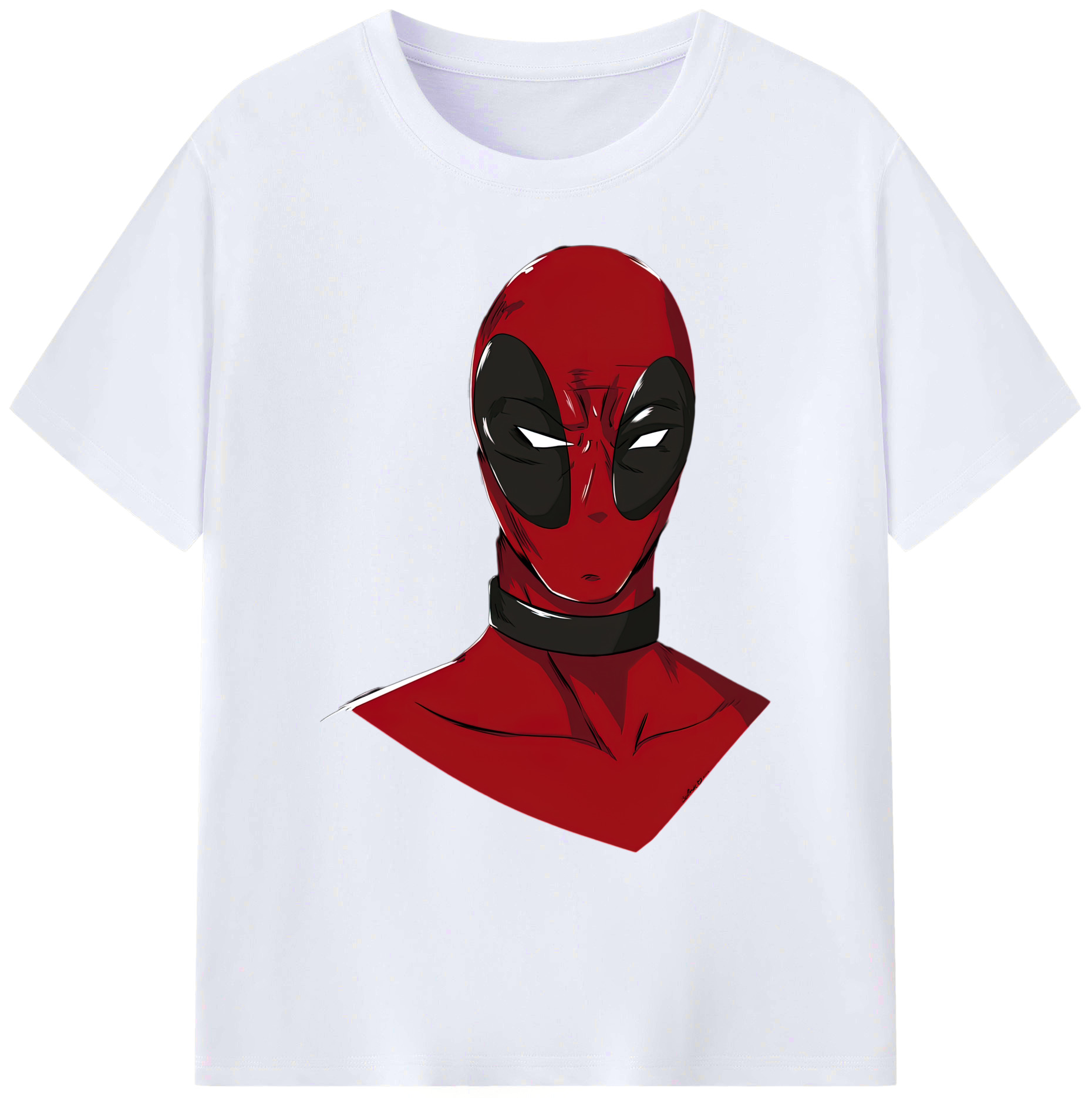 （画像用） Deadpool デッドプール 綿100％ メンズ半袖Tシャツ｜肌触りやわらか＆通気性