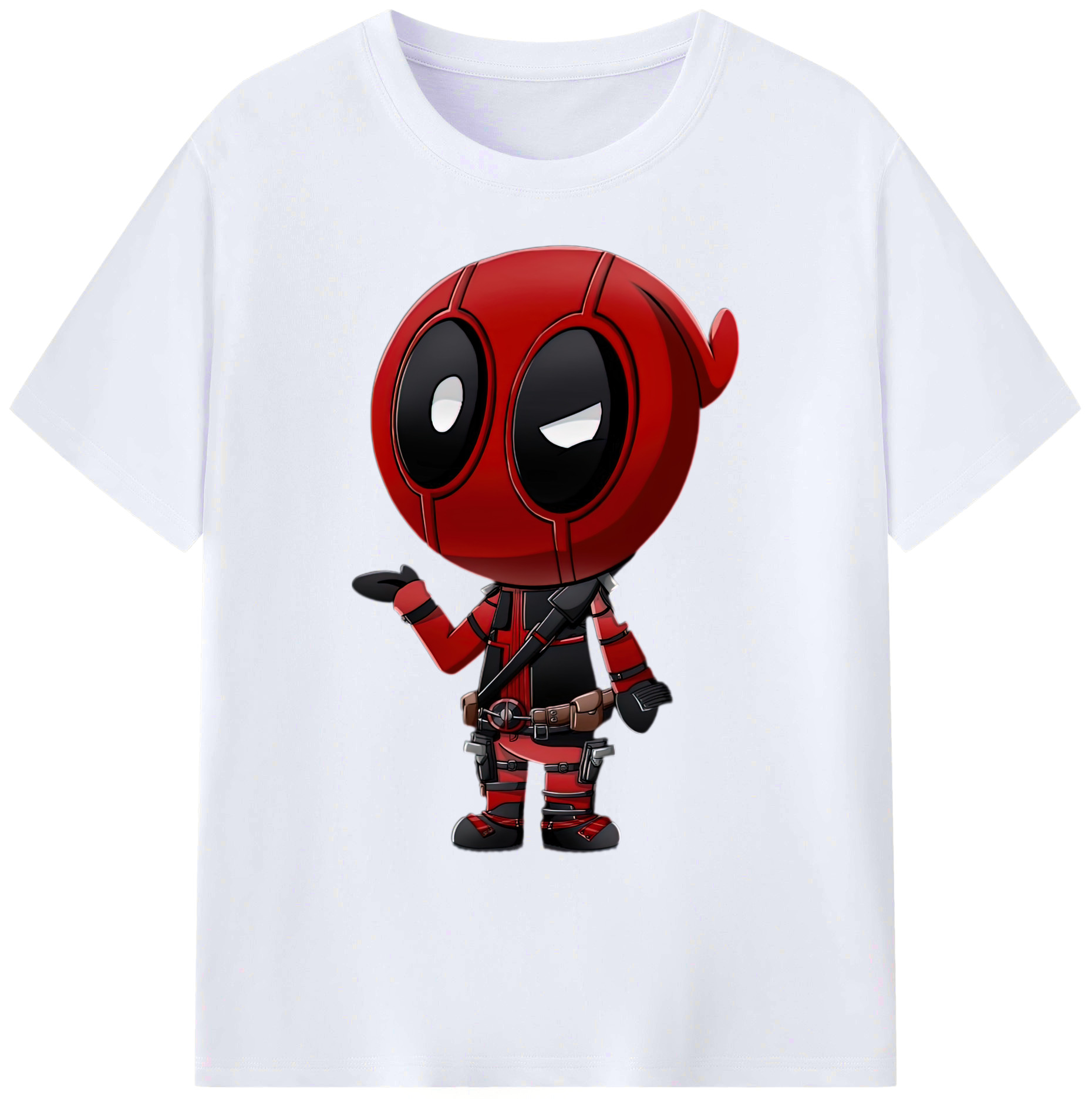 （画像用） Deadpool デッドプール 綿100％ メンズ半袖Tシャツ｜肌触りやわらか＆通気性