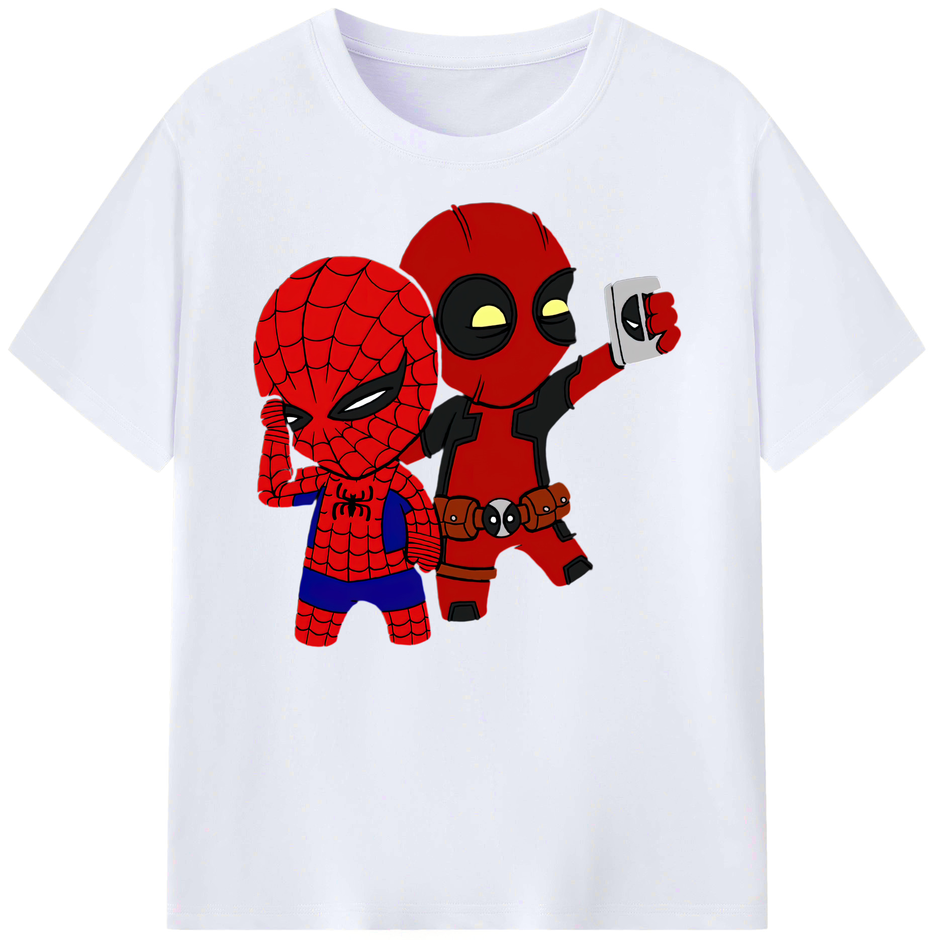 （画像用） Deadpool デッドプール 綿100％ メンズ半袖Tシャツ｜肌触りやわらか＆通気性
