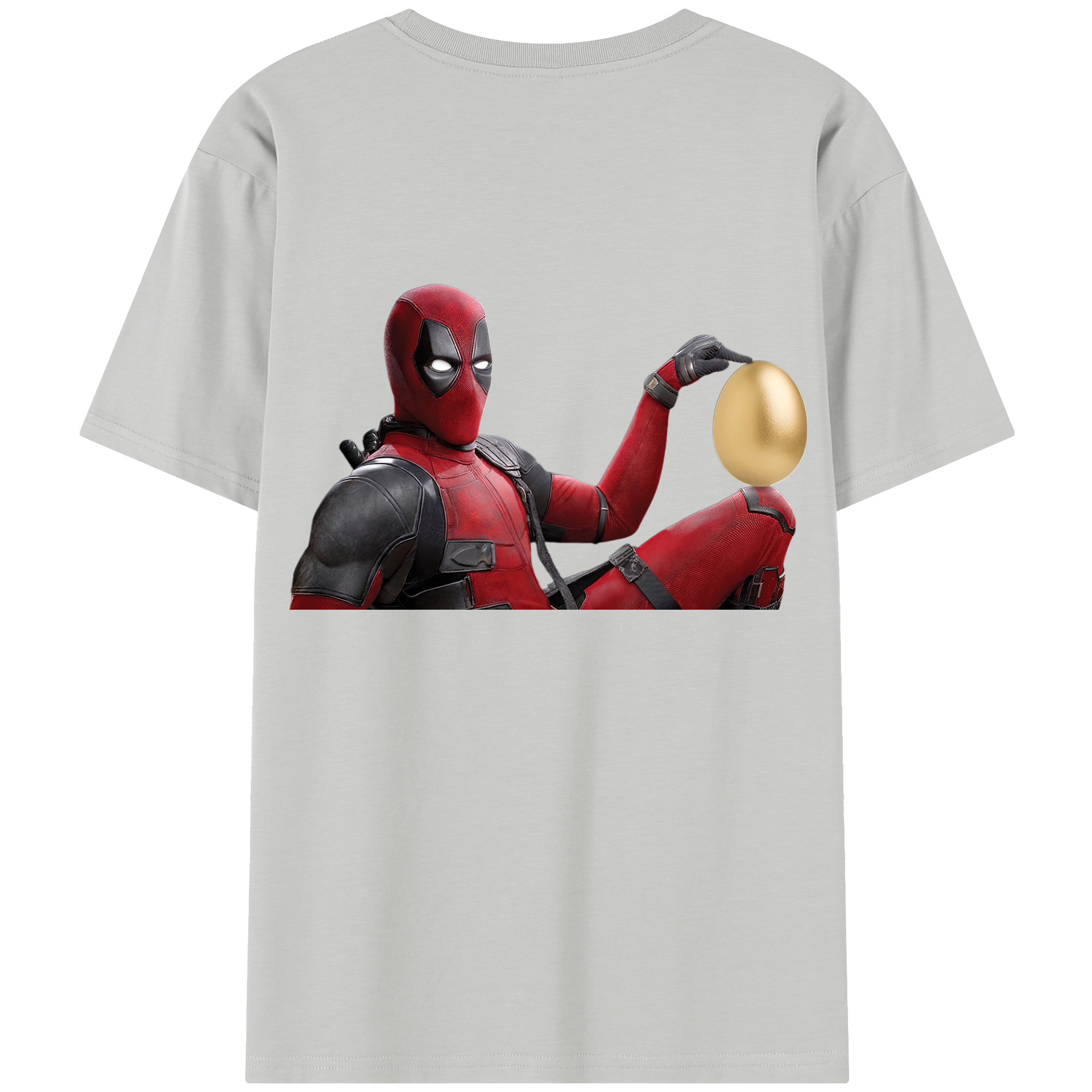 （画像用） Deadpool デッドプール レディース半袖Tシャツ(バックプリント)