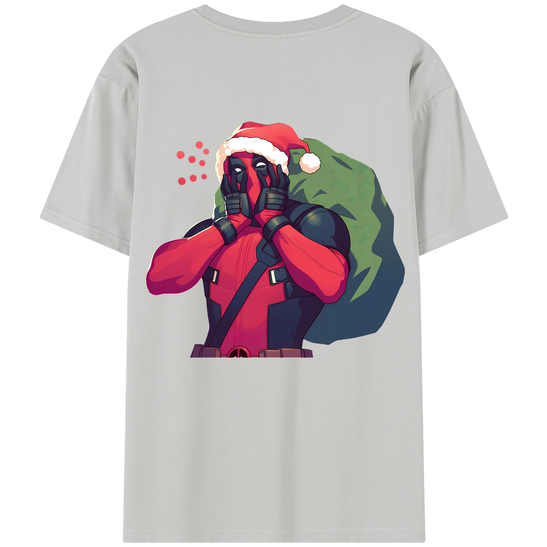（画像用） Deadpool デッドプール レディース半袖Tシャツ(バックプリント)
