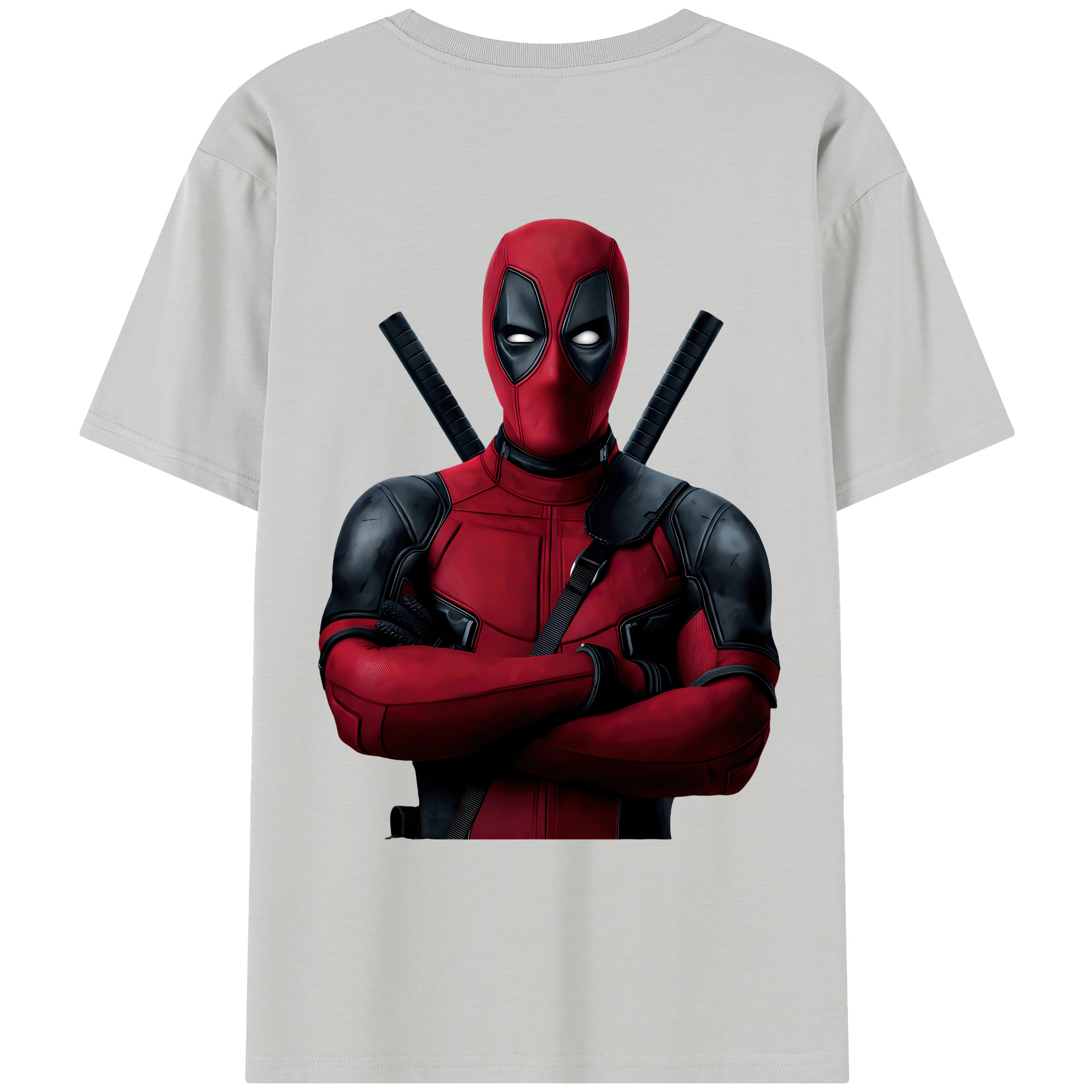 （画像用） Deadpool デッドプール レディース半袖Tシャツ(バックプリント)