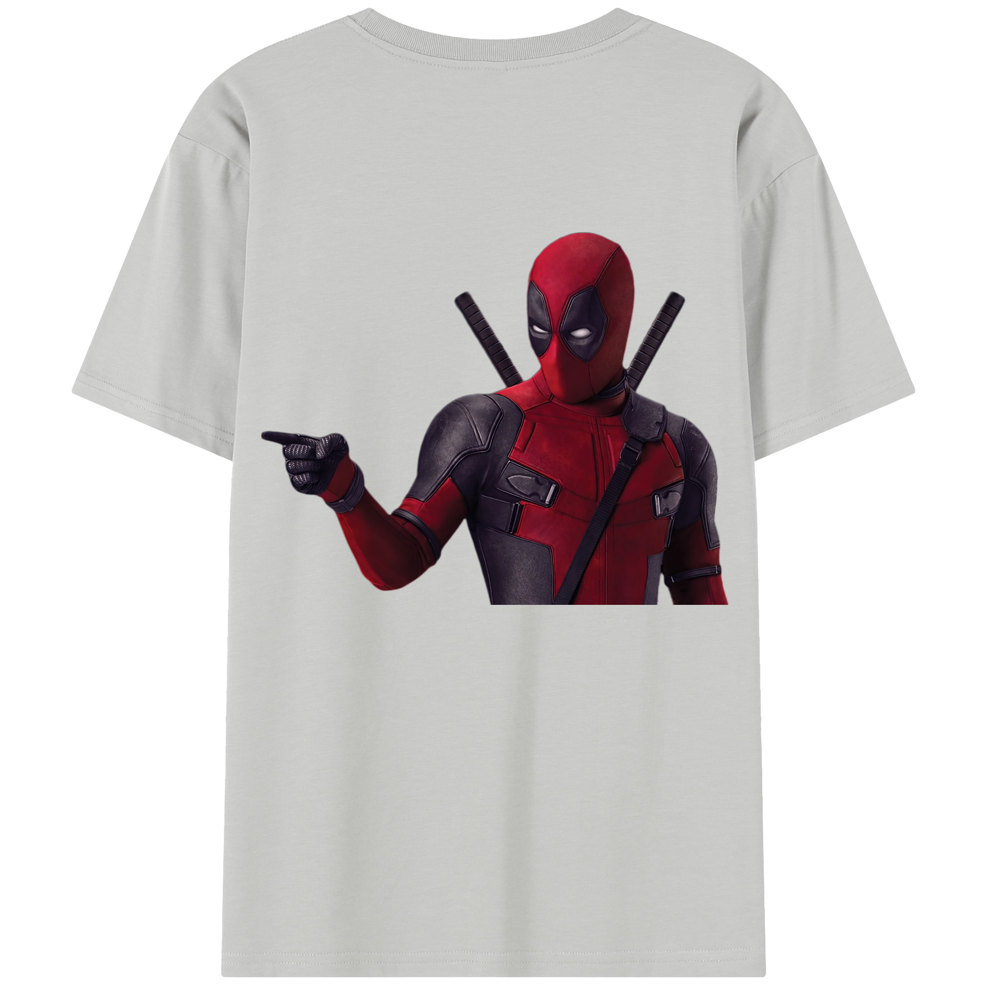 （画像用） Deadpool デッドプール レディース半袖Tシャツ(バックプリント)