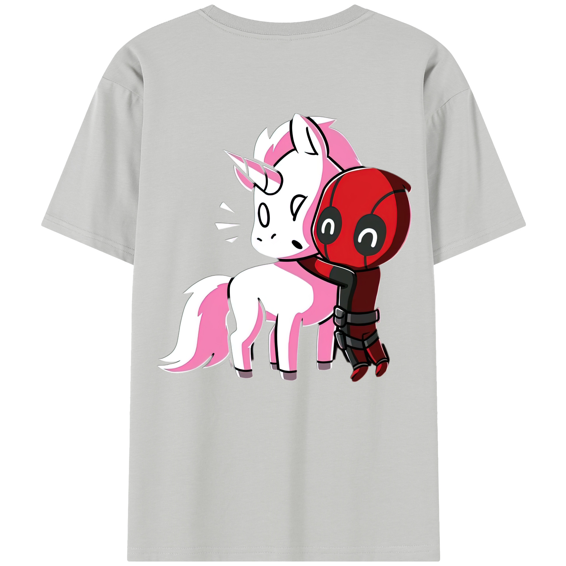 （画像用） Deadpool デッドプール レディース半袖Tシャツ(バックプリント)