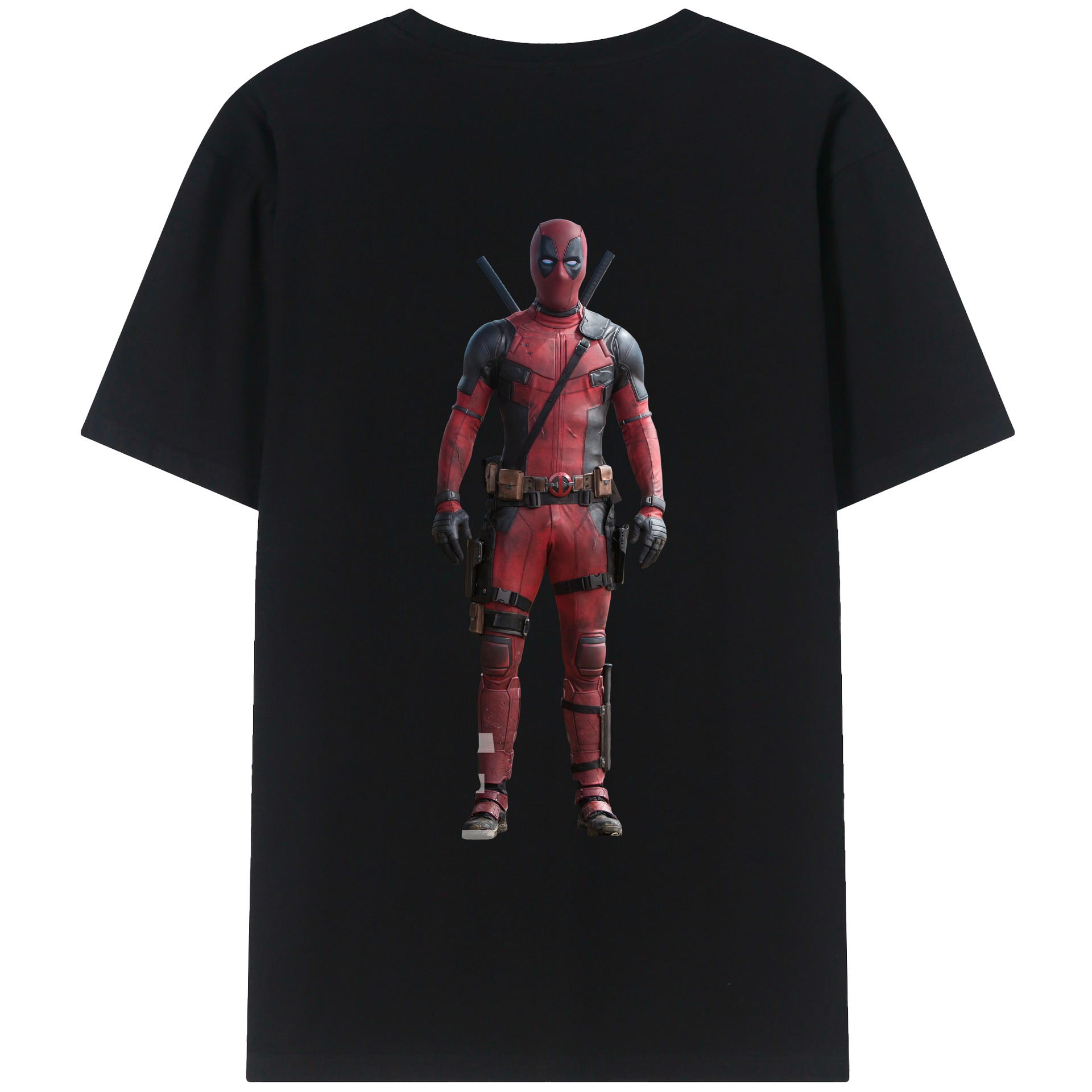 （画像用） Deadpool デッドプール レディース半袖Tシャツ(バックプリント)