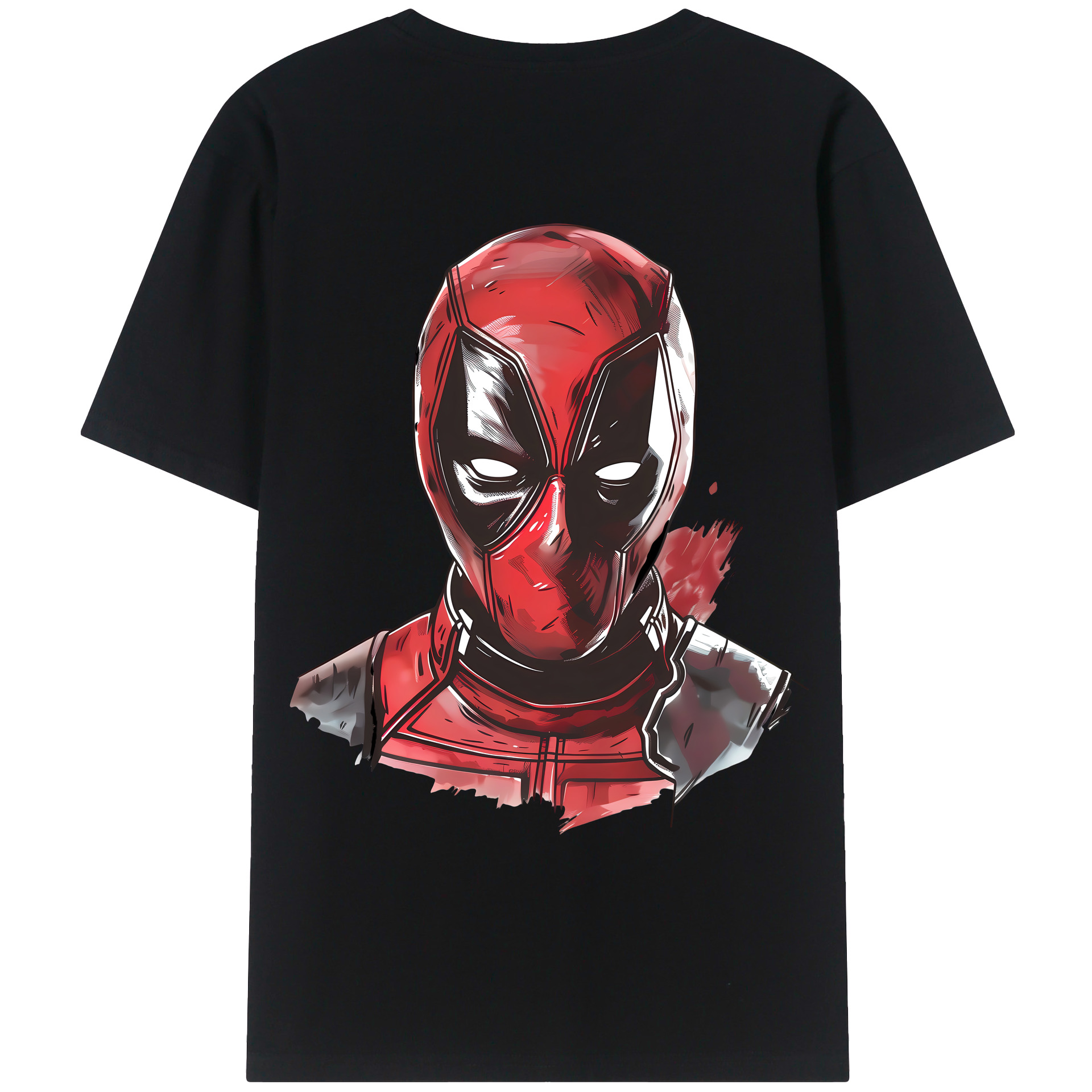 （画像用） Deadpool デッドプール レディース半袖Tシャツ(バックプリント)