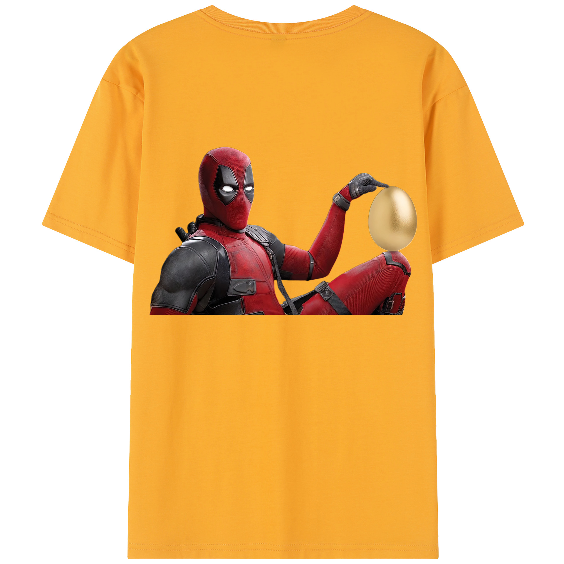 （画像用） Deadpool デッドプール レディース半袖Tシャツ(バックプリント)
