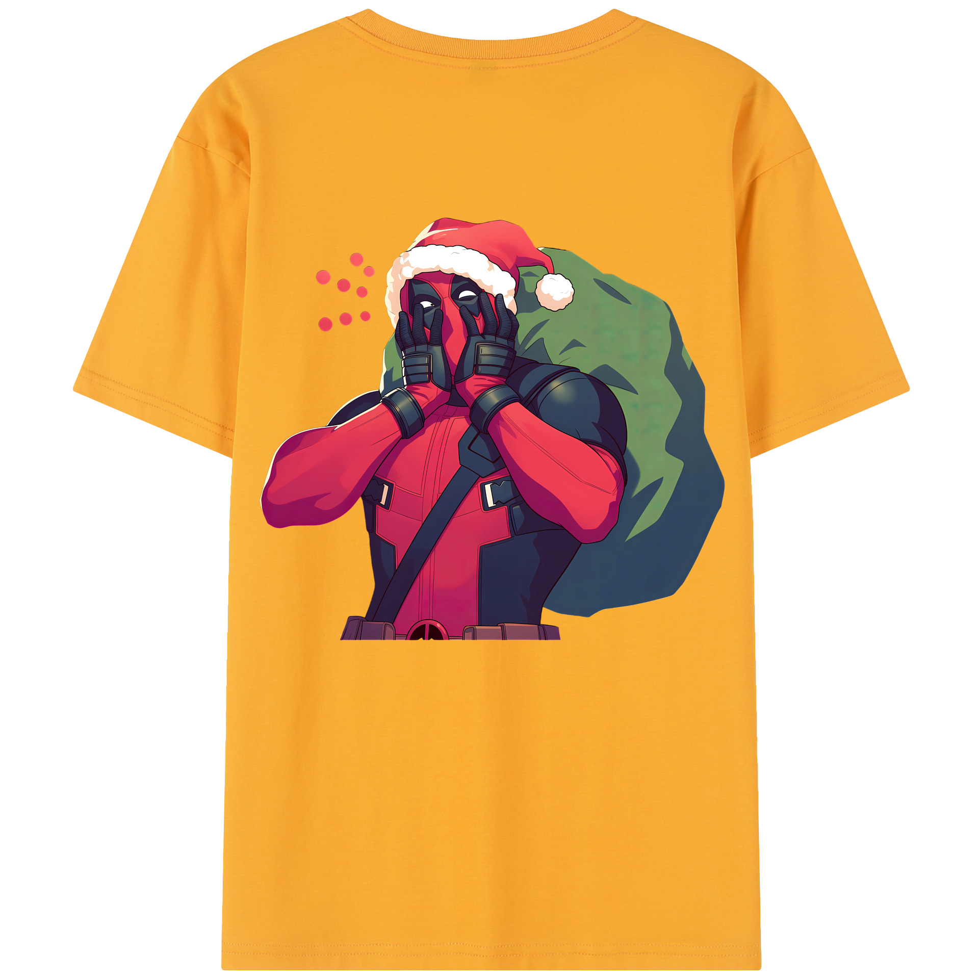 （画像用） Deadpool デッドプール レディース半袖Tシャツ(バックプリント)