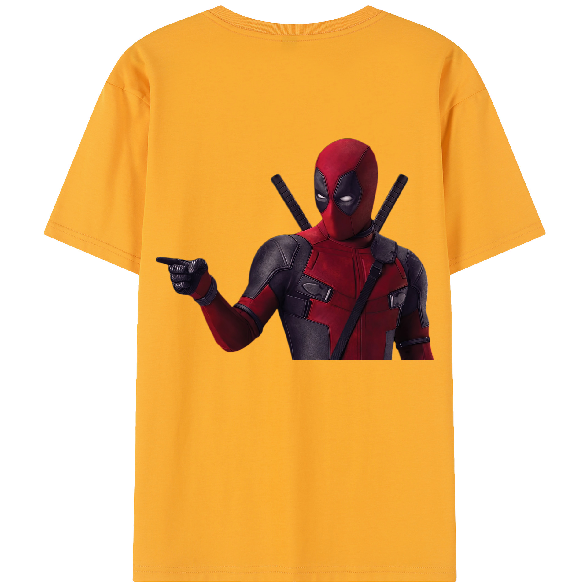 （画像用） Deadpool デッドプール レディース半袖Tシャツ(バックプリント)