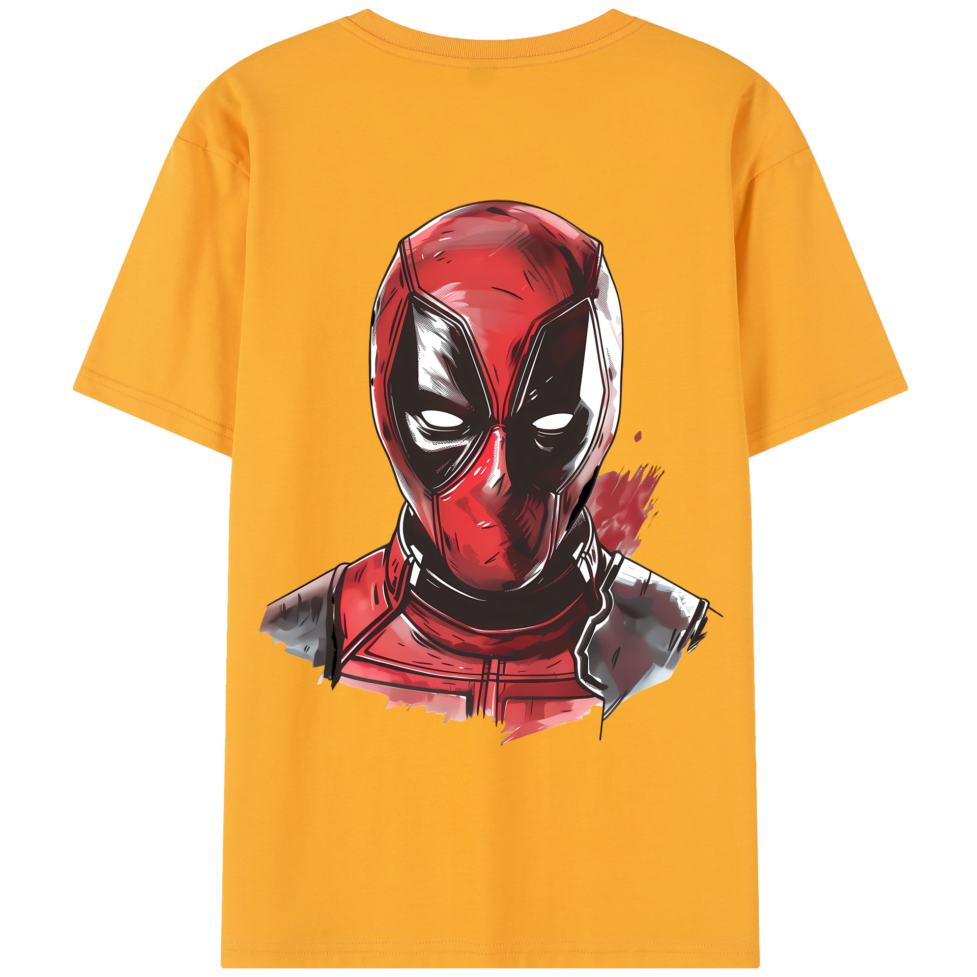 （画像用） Deadpool デッドプール レディース半袖Tシャツ(バックプリント)
