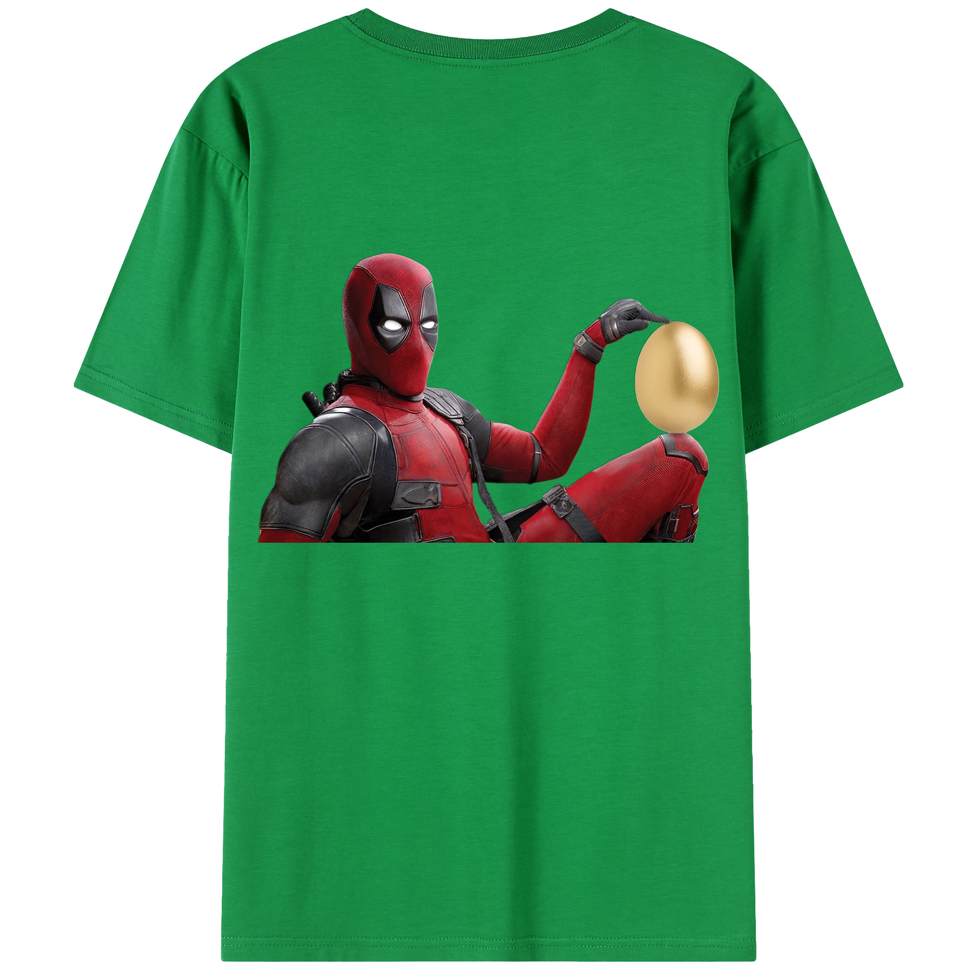 （画像用） Deadpool デッドプール レディース半袖Tシャツ(バックプリント)