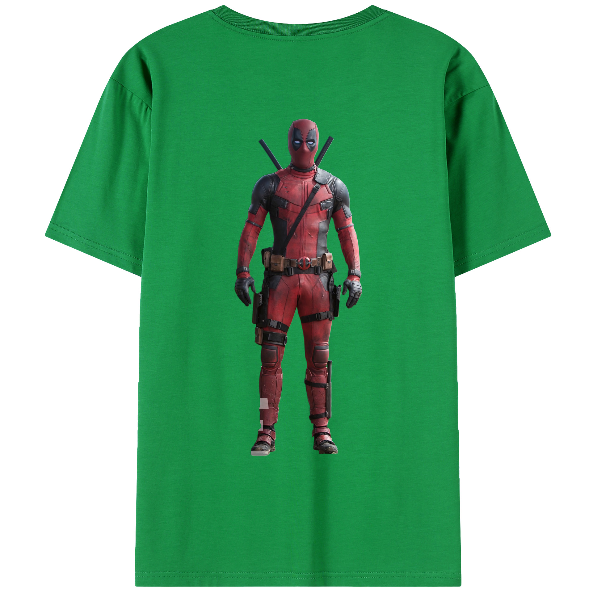 （画像用） Deadpool デッドプール レディース半袖Tシャツ(バックプリント)