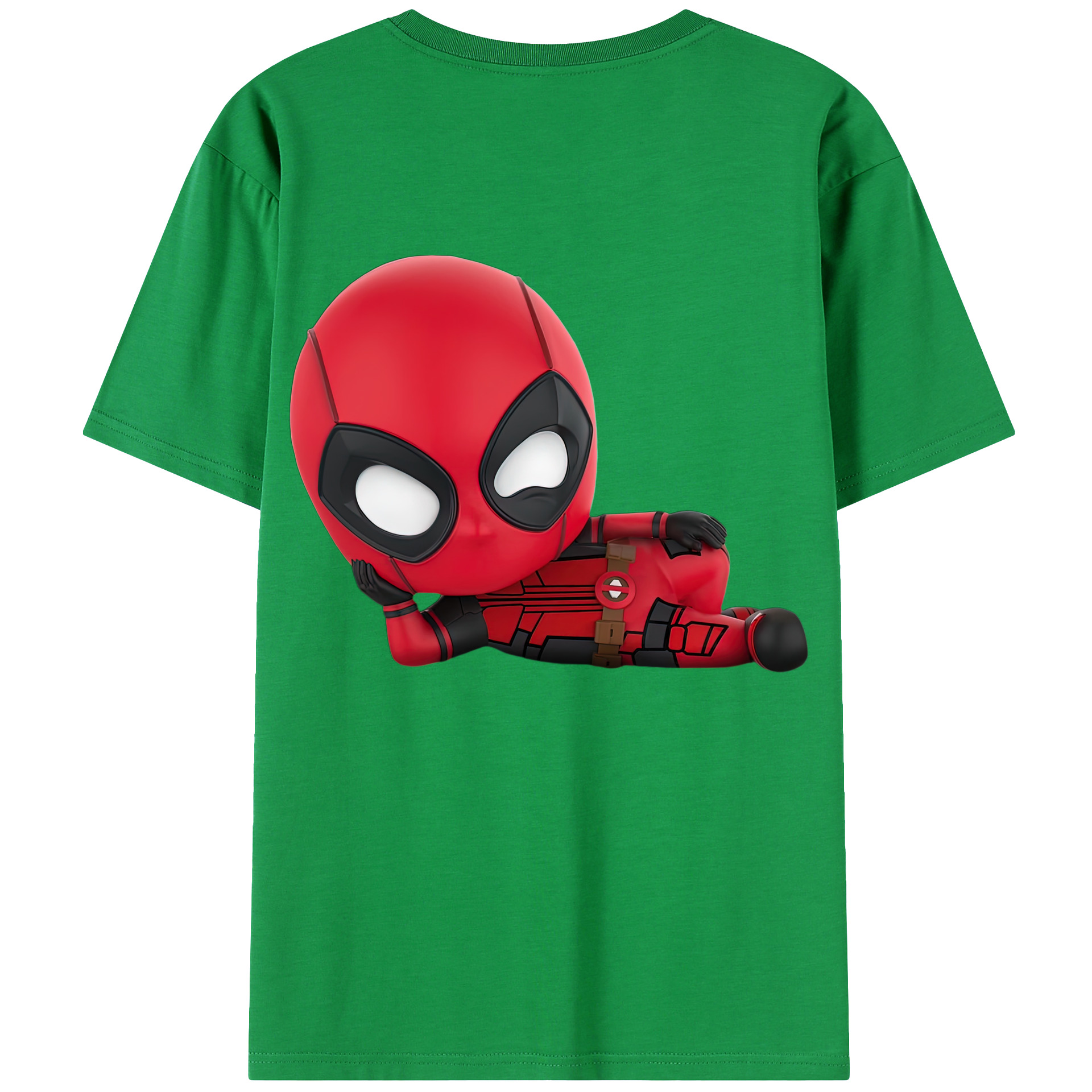 （画像用） Deadpool デッドプール レディース半袖Tシャツ(バックプリント)