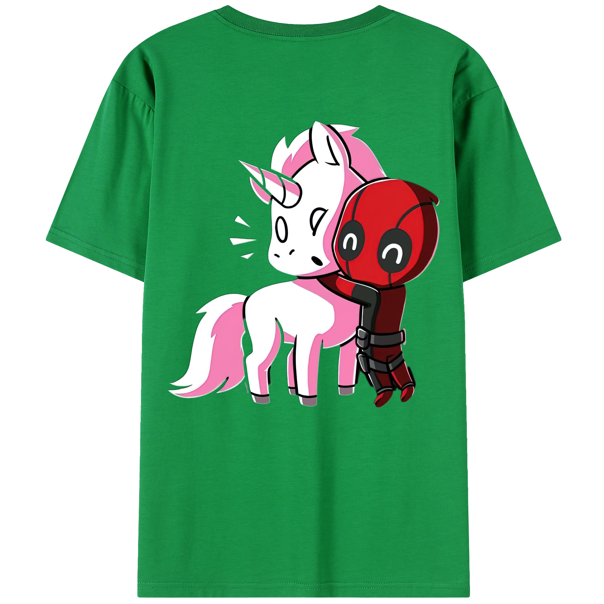 （画像用） Deadpool デッドプール レディース半袖Tシャツ(バックプリント)