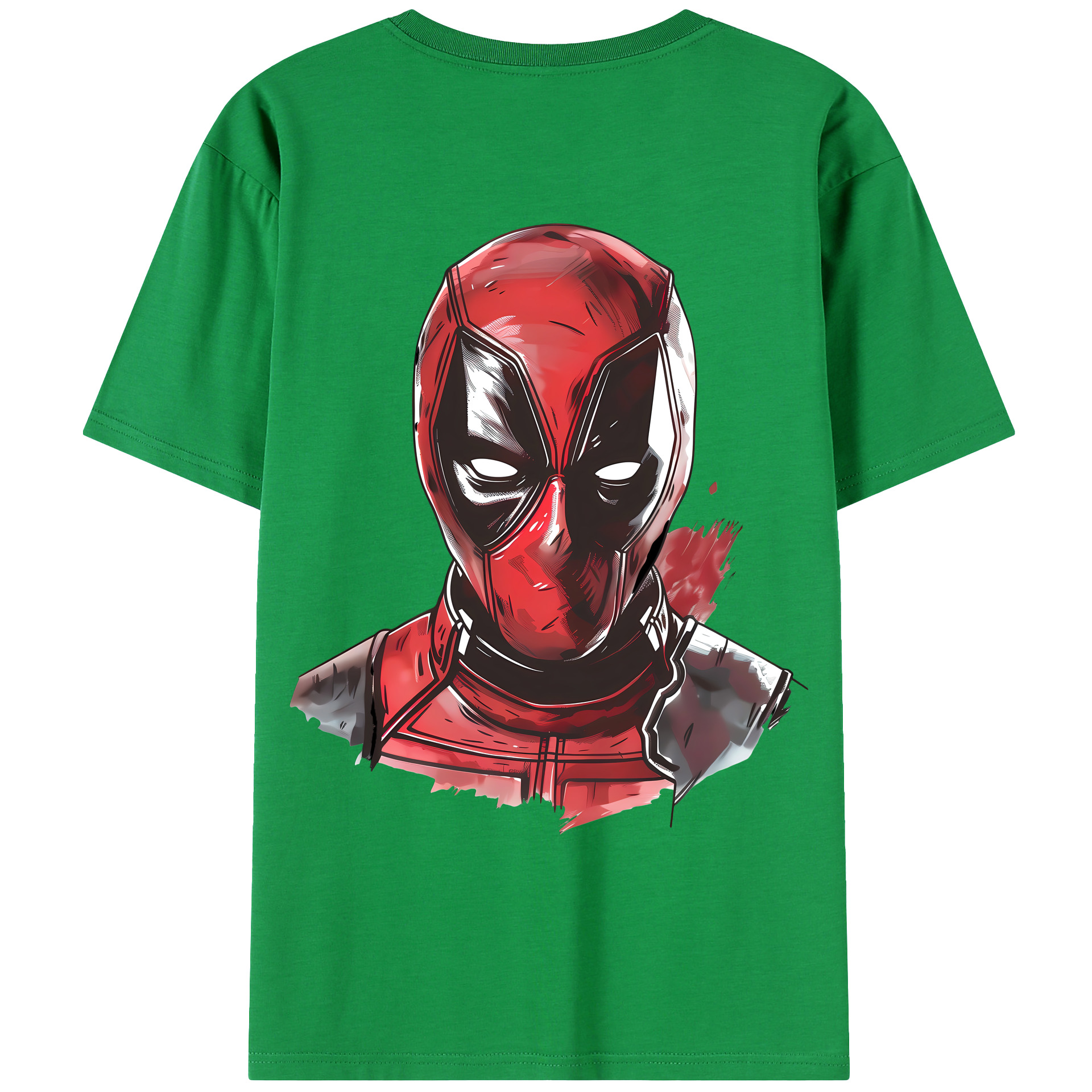 （画像用） Deadpool デッドプール レディース半袖Tシャツ(バックプリント)