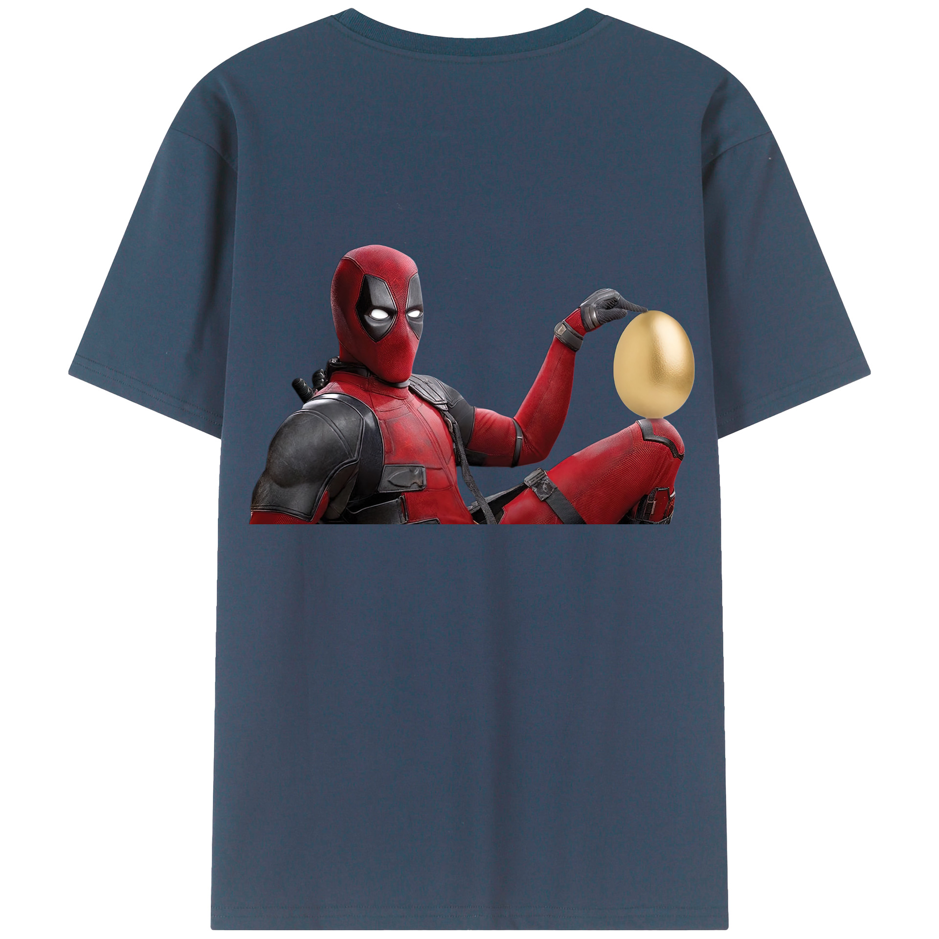 （画像用） Deadpool デッドプール レディース半袖Tシャツ(バックプリント)