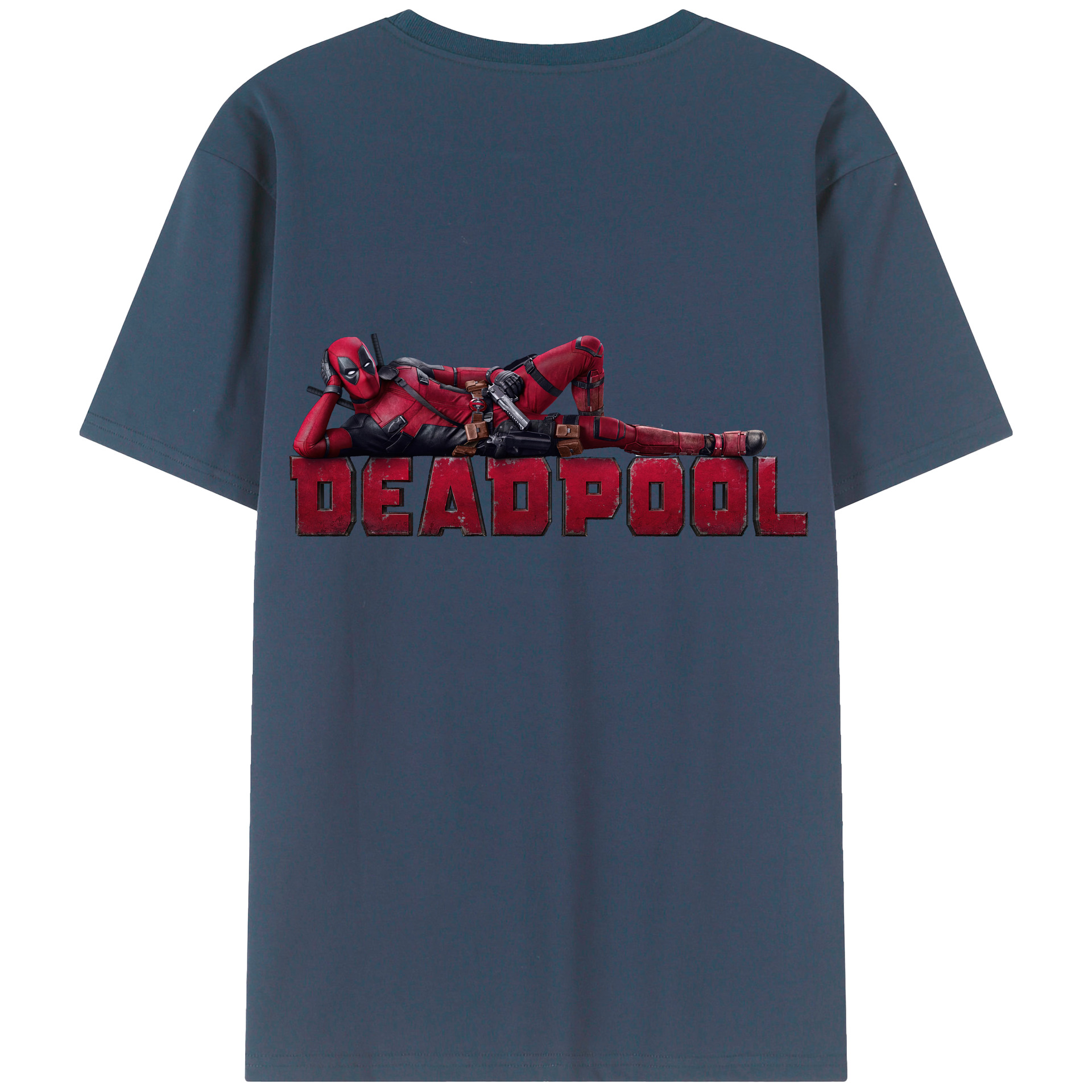 （画像用） Deadpool デッドプール レディース半袖Tシャツ(バックプリント)
