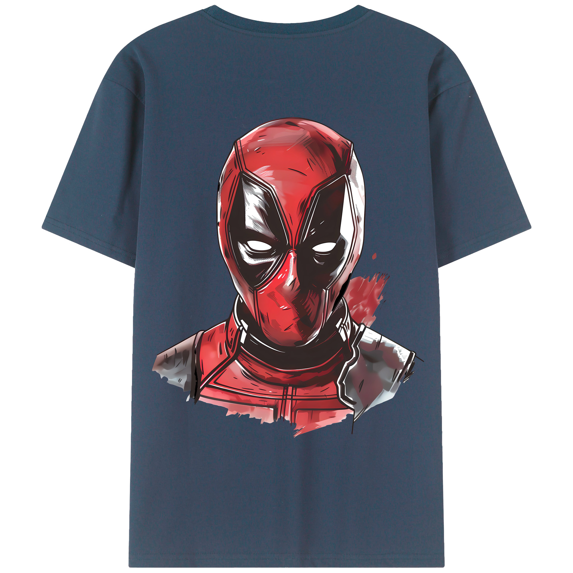 （画像用） Deadpool デッドプール レディース半袖Tシャツ(バックプリント)