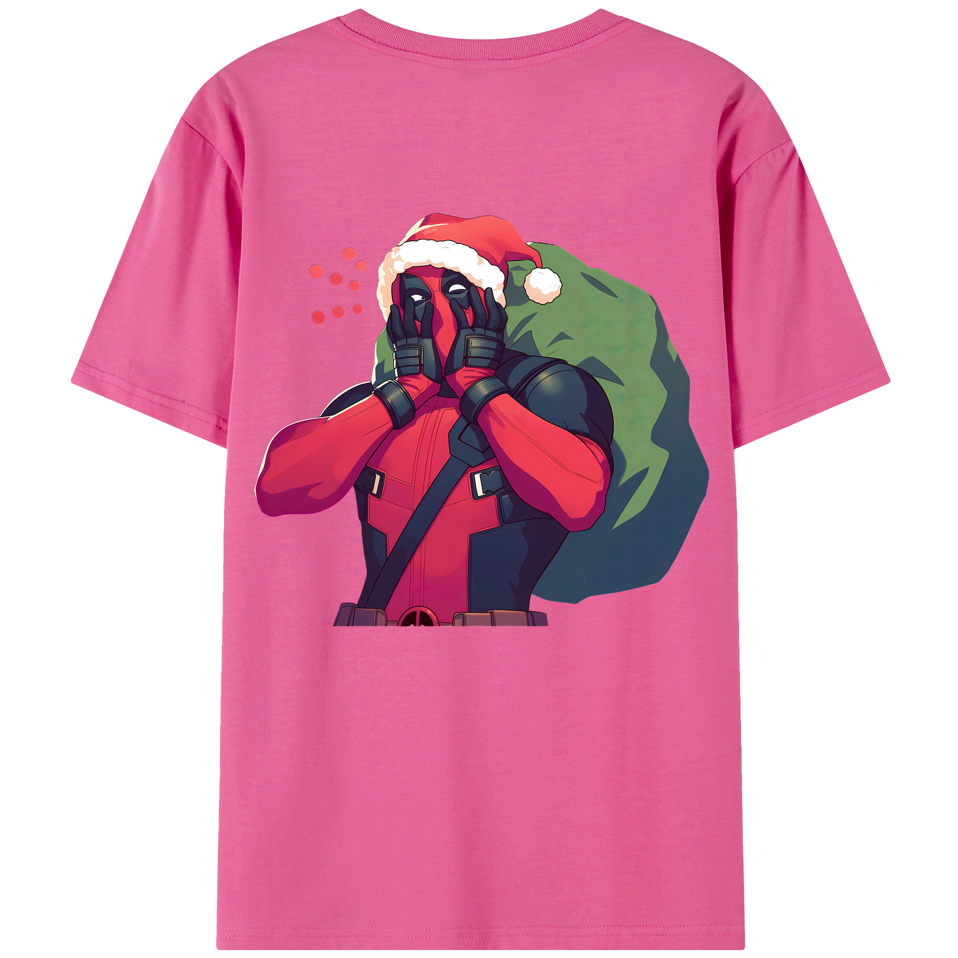 （画像用） Deadpool デッドプール レディース半袖Tシャツ(バックプリント)