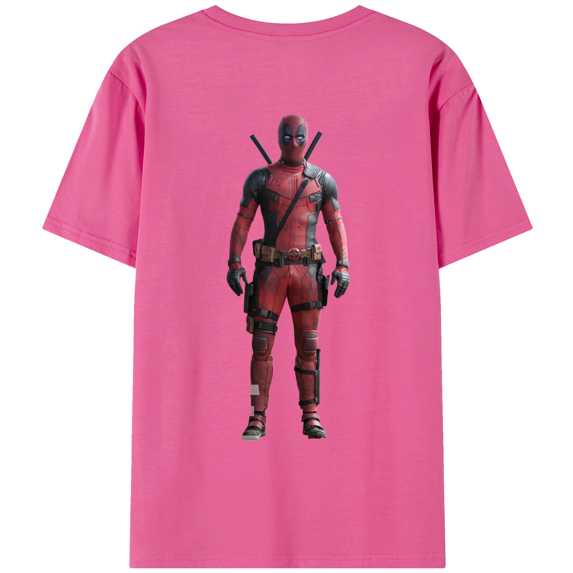 （画像用） Deadpool デッドプール レディース半袖Tシャツ(バックプリント)