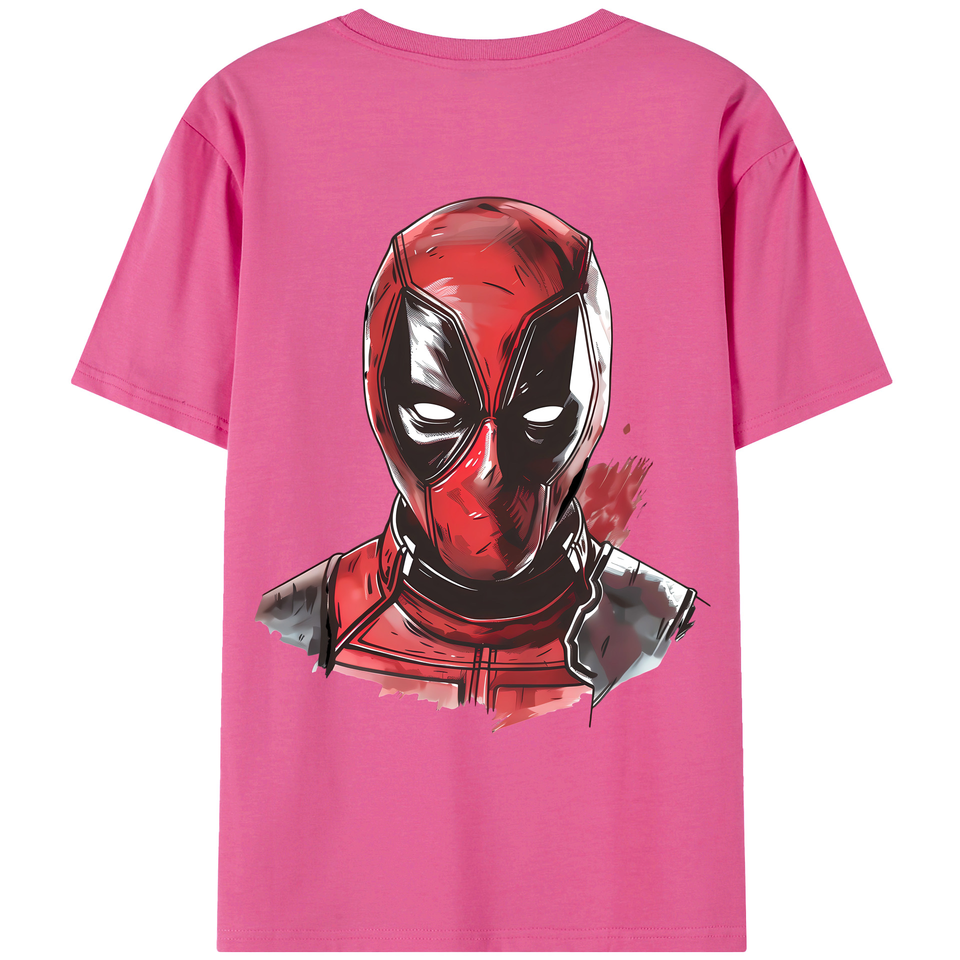 （画像用） Deadpool デッドプール レディース半袖Tシャツ(バックプリント)