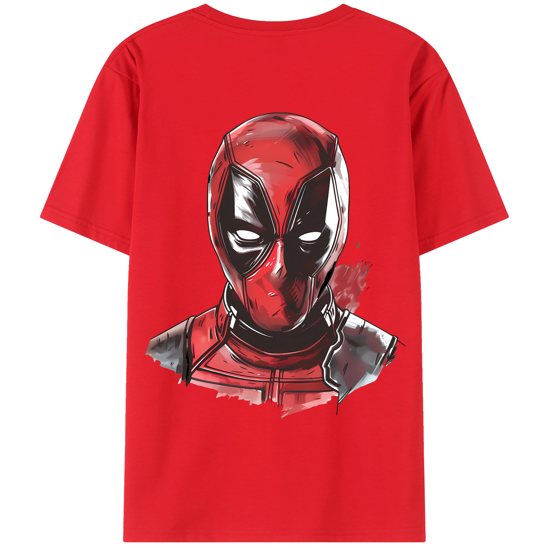 （画像用） Deadpool デッドプール レディース半袖Tシャツ(バックプリント)
