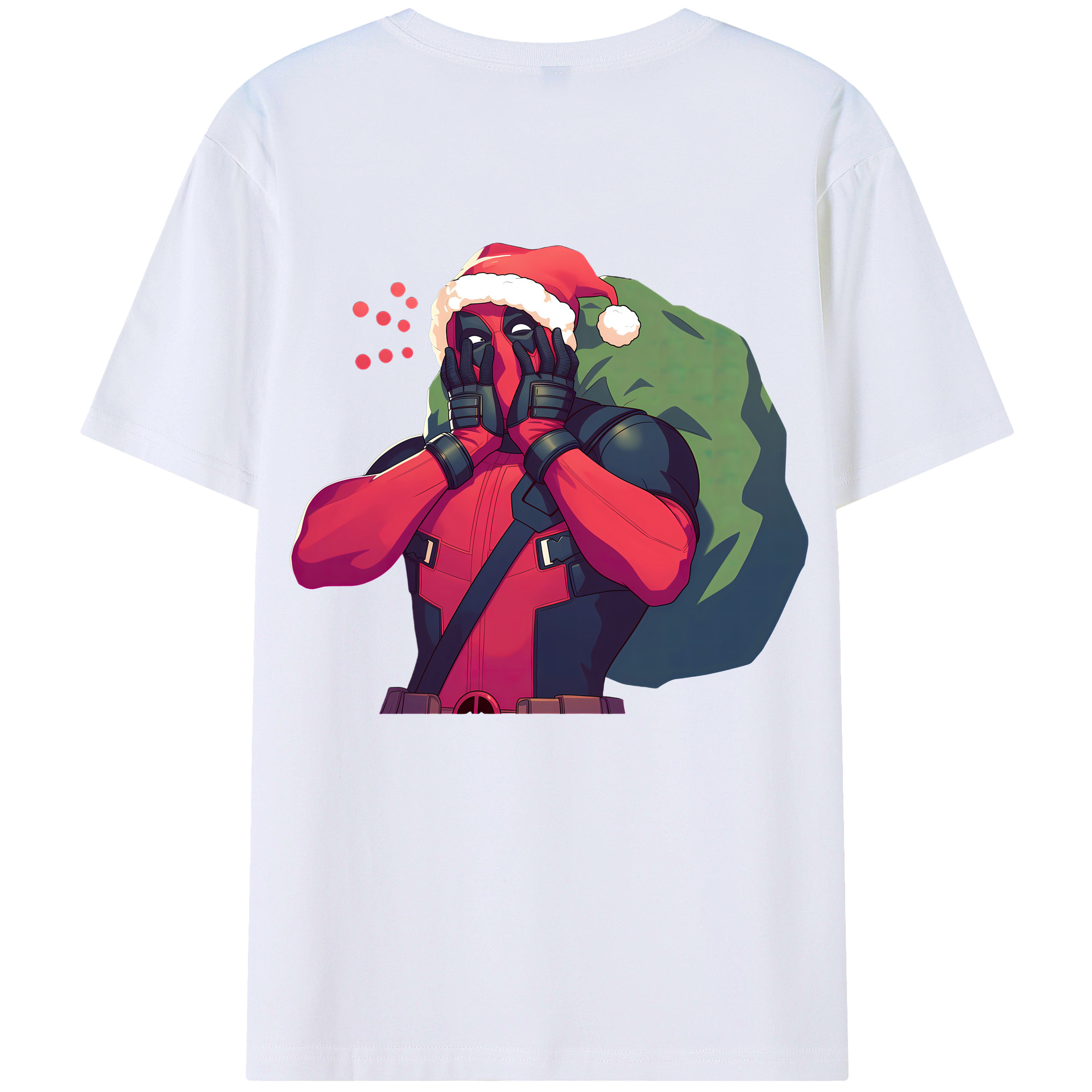 （画像用） Deadpool デッドプール レディース半袖Tシャツ(バックプリント)