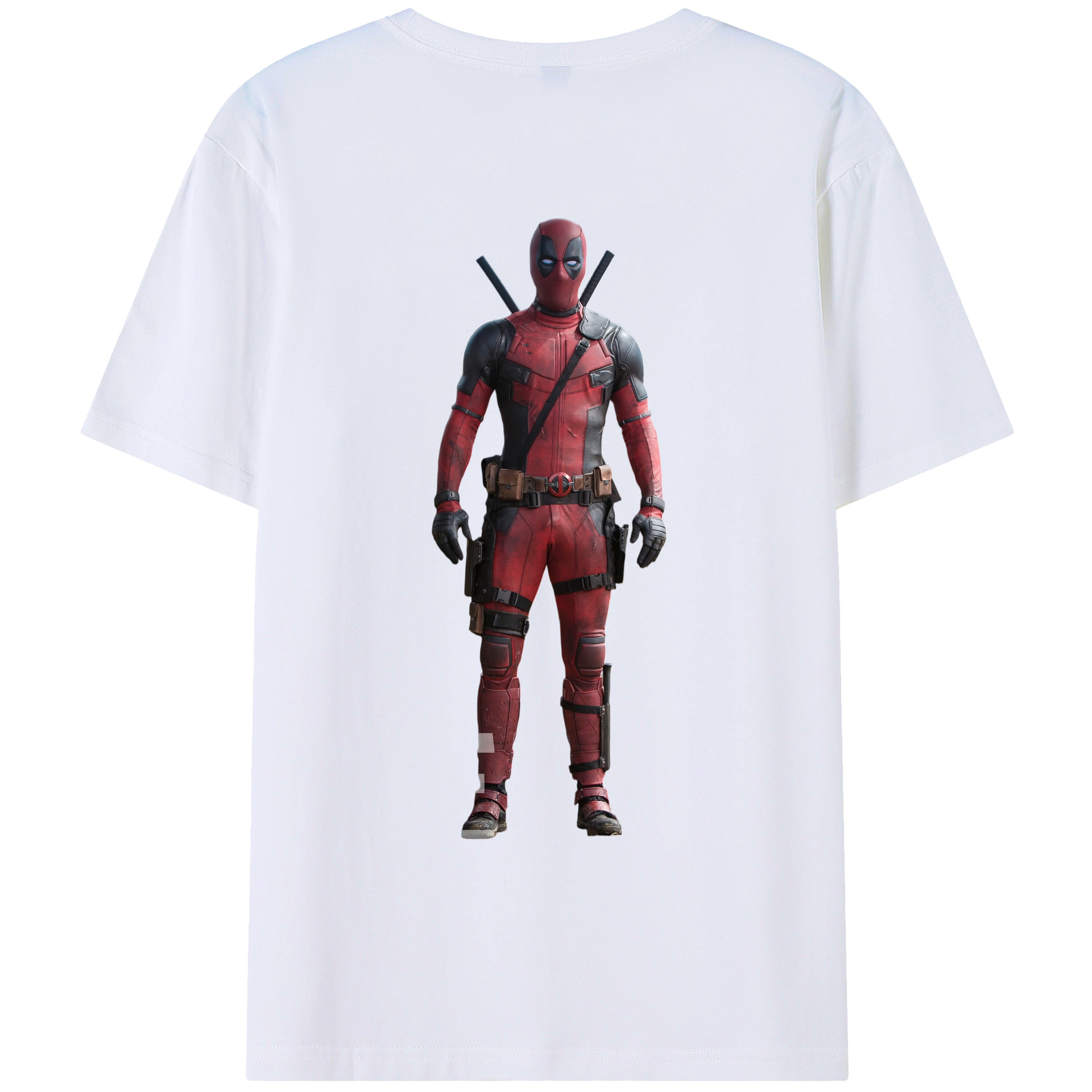 （画像用） Deadpool デッドプール レディース半袖Tシャツ(バックプリント)
