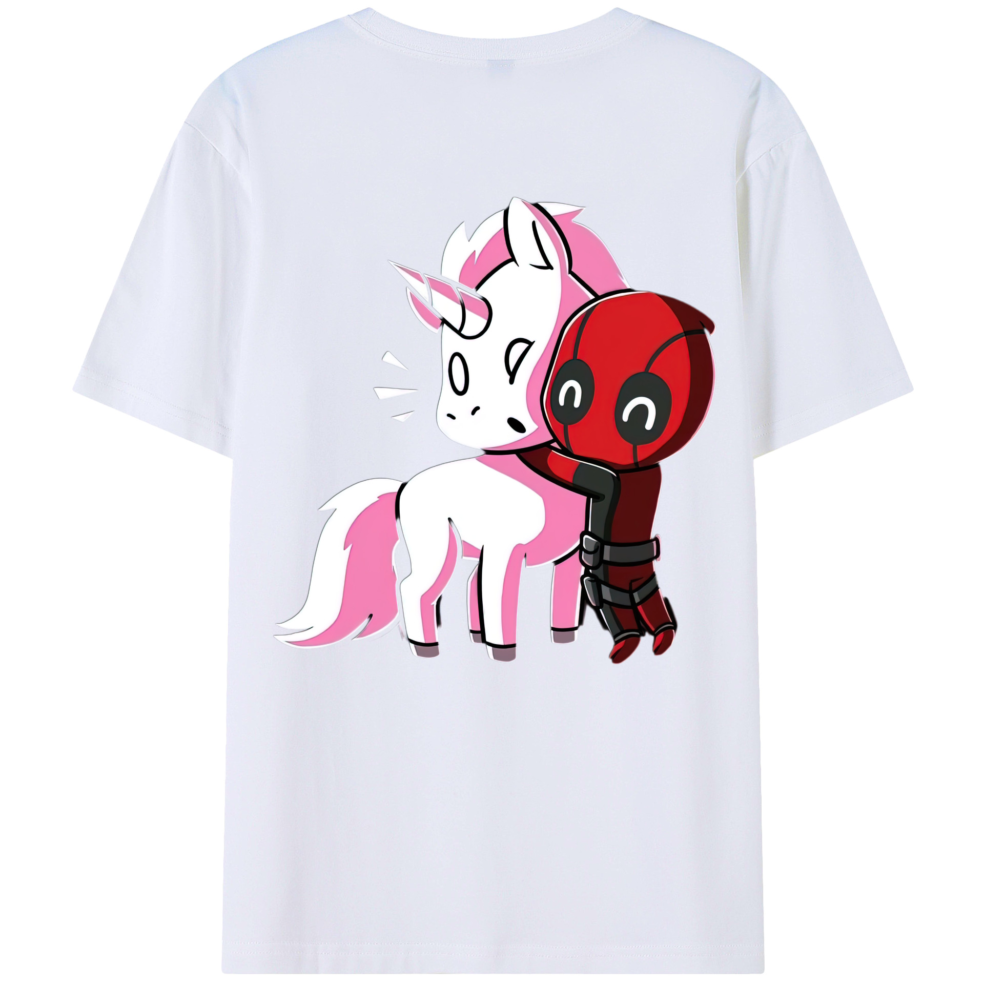 （画像用） Deadpool デッドプール レディース半袖Tシャツ(バックプリント)