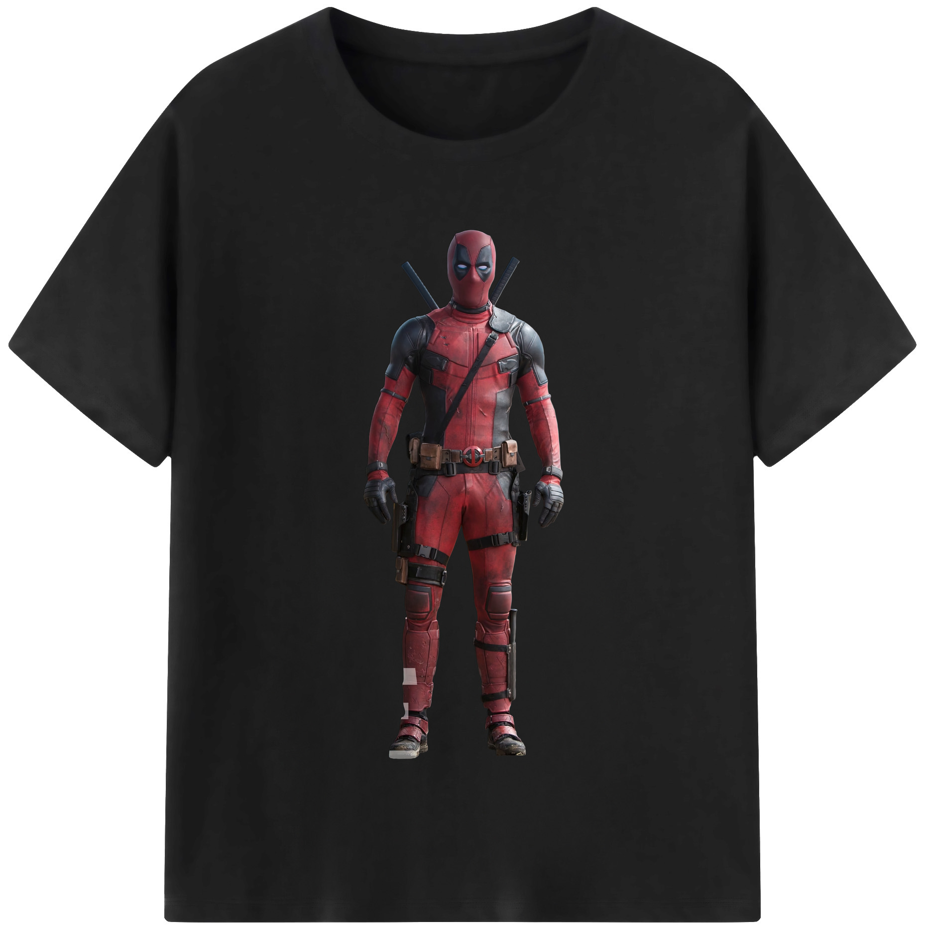（画像用） Deadpool デッドプール レディースカジュアルプリントTシャツ（綿100％）