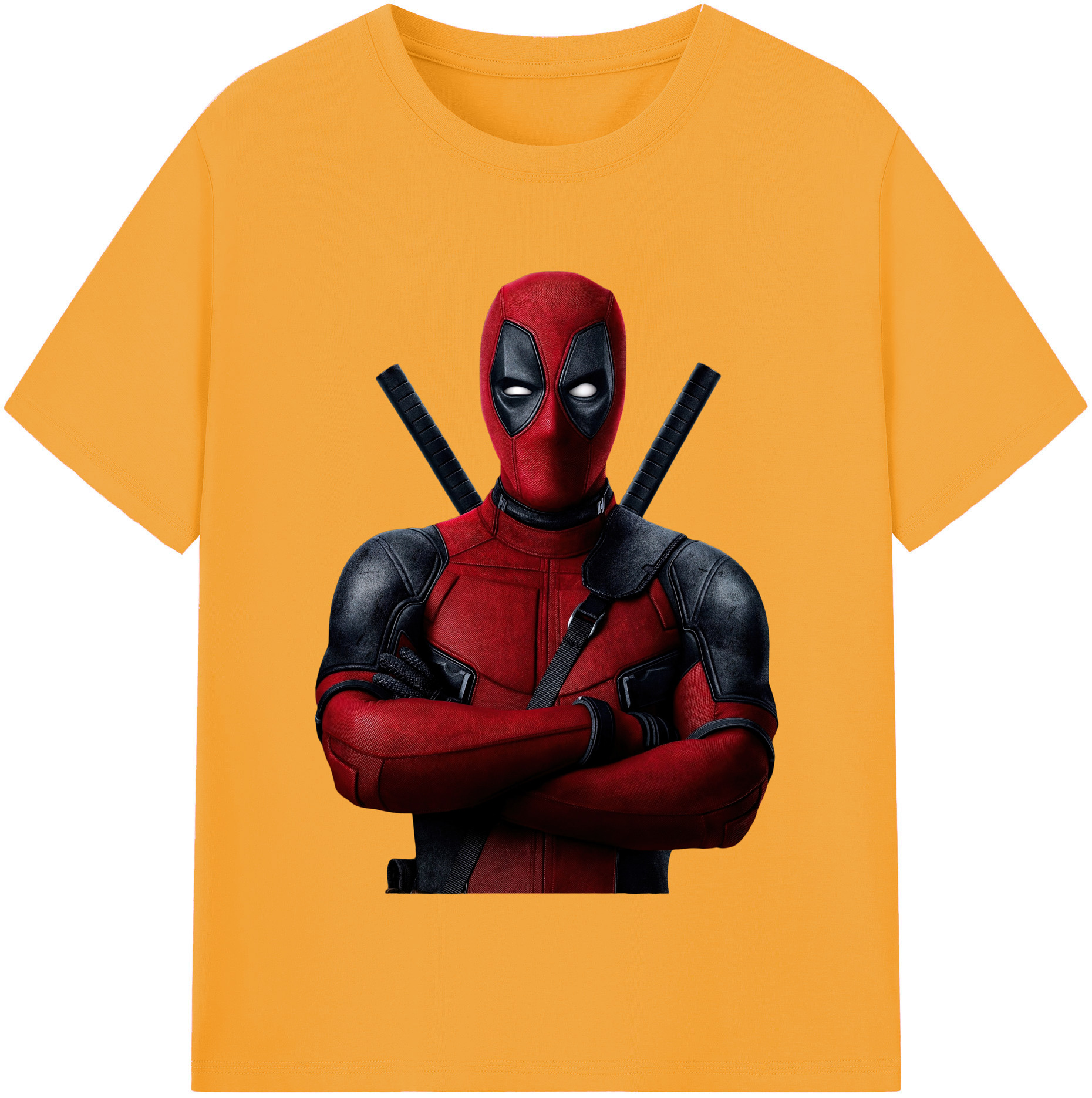 （画像用） Deadpool デッドプール レディースカジュアルプリントTシャツ（綿100％）
