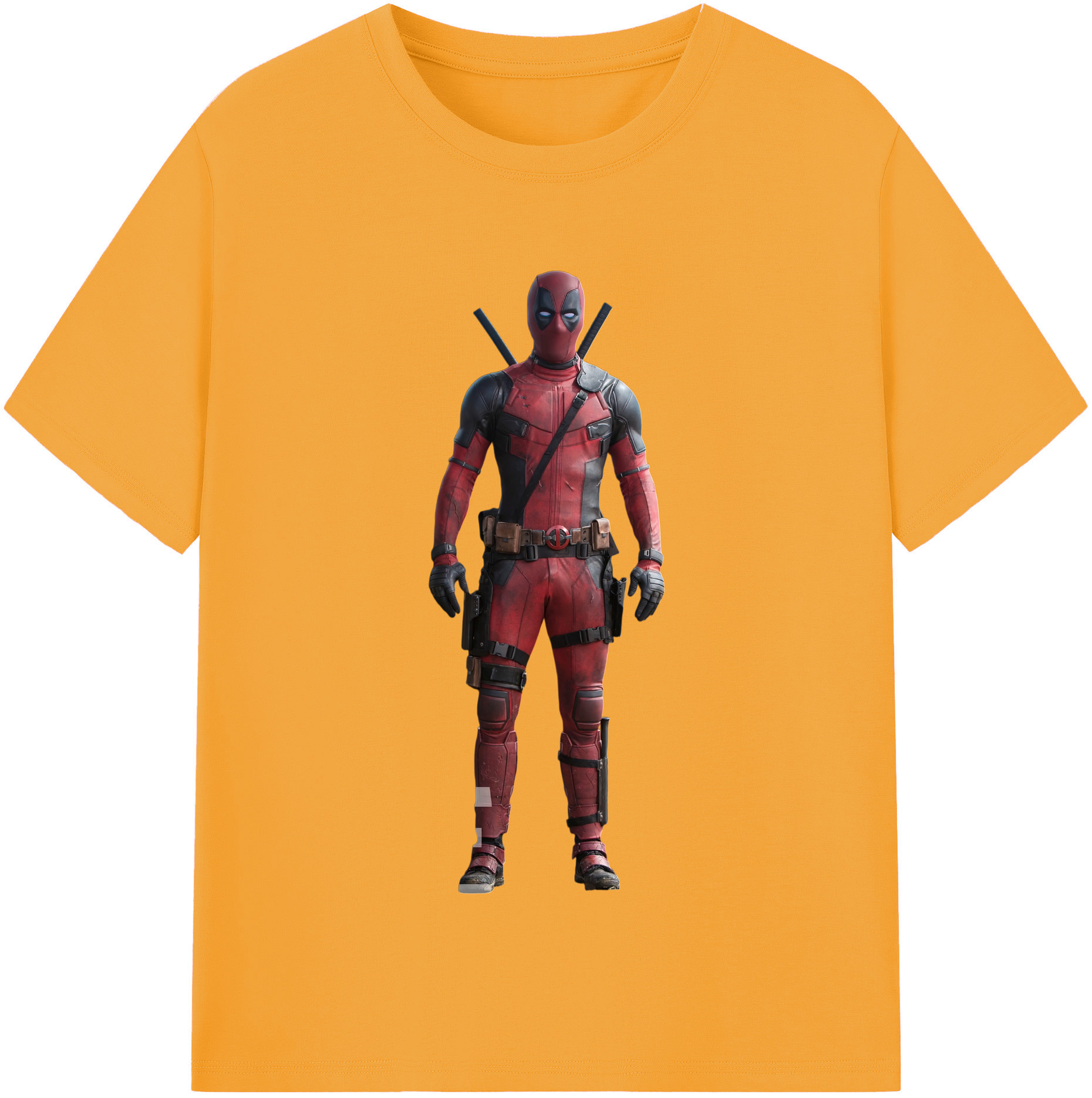 （画像用） Deadpool デッドプール レディースカジュアルプリントTシャツ（綿100％）