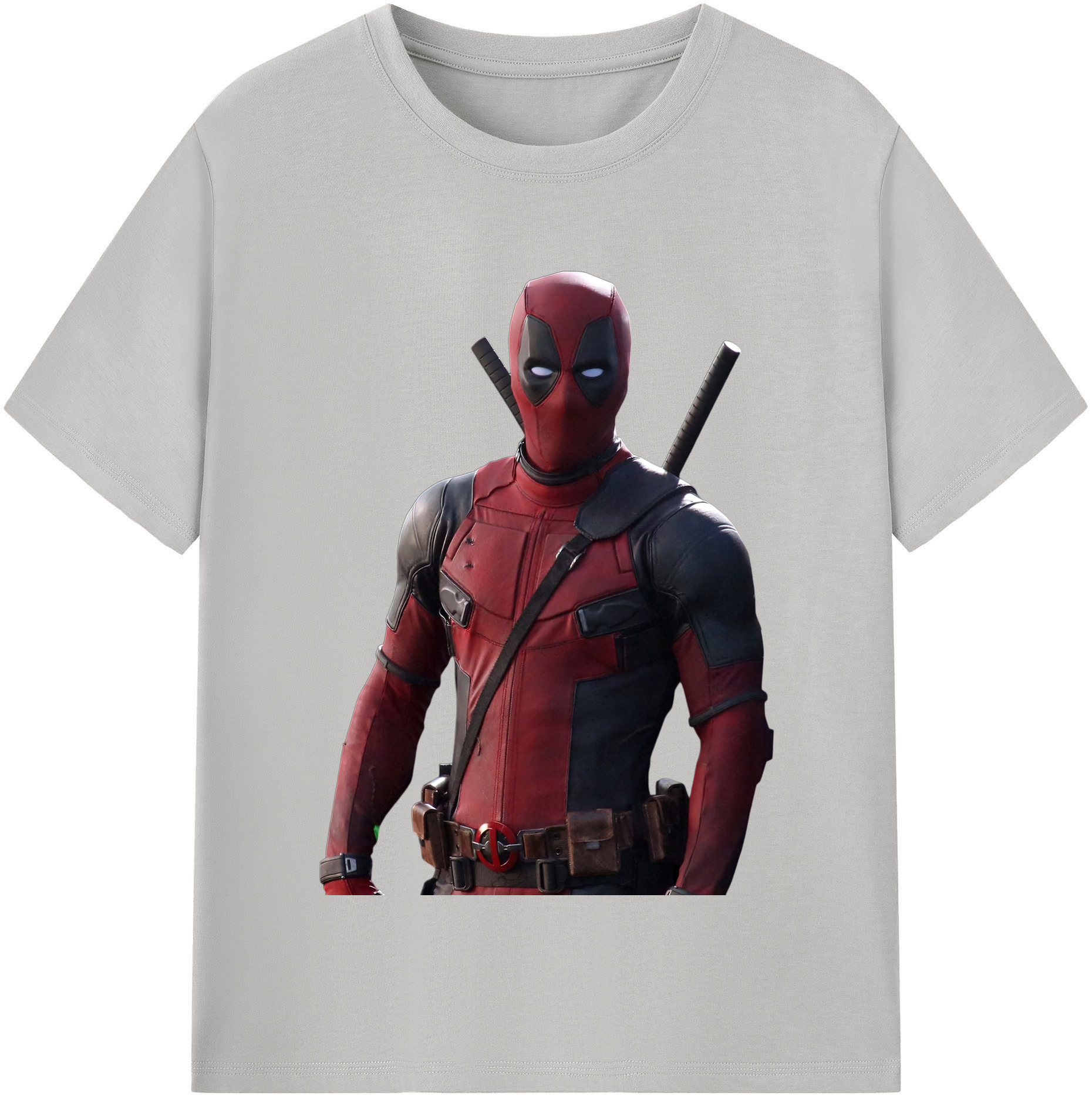 （画像用） Deadpool デッドプール レディースカジュアルプリントTシャツ（綿100％）