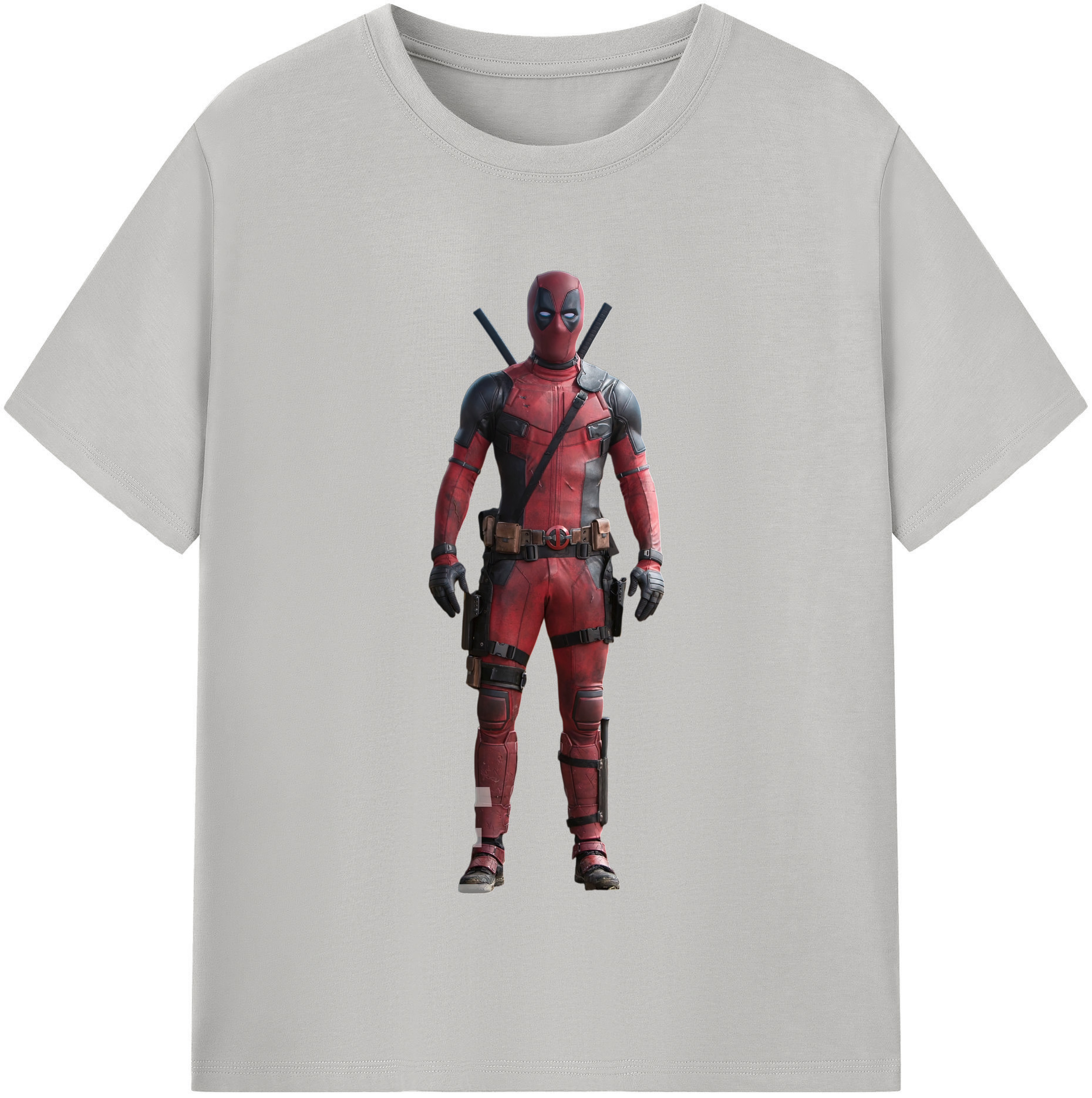 （画像用） Deadpool デッドプール レディースカジュアルプリントTシャツ（綿100％）