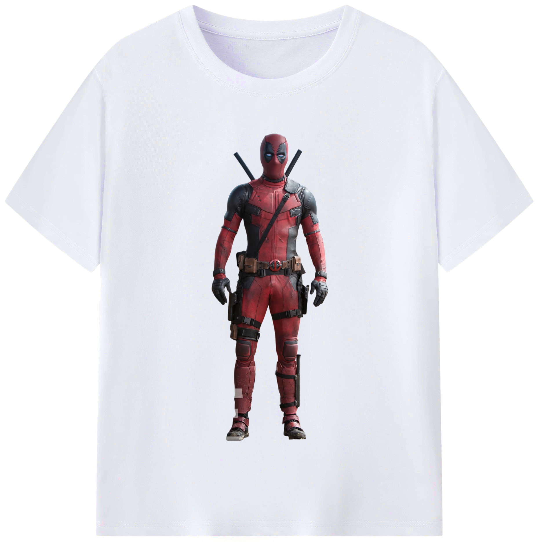 （画像用） Deadpool デッドプール レディースカジュアルプリントTシャツ（綿100％）