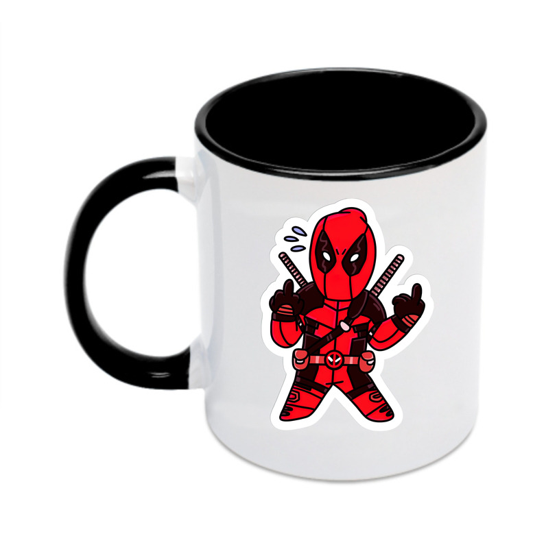 （画像用） Deadpool デッドプール カラーマグカップ