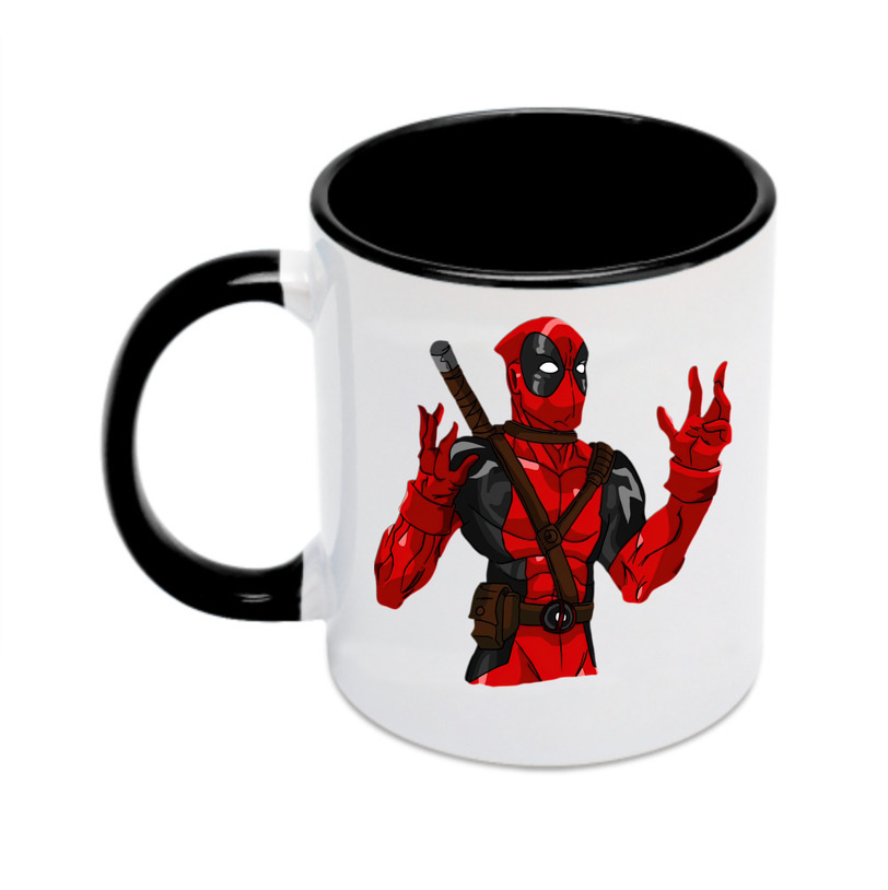 （画像用） Deadpool デッドプール カラーマグカップ