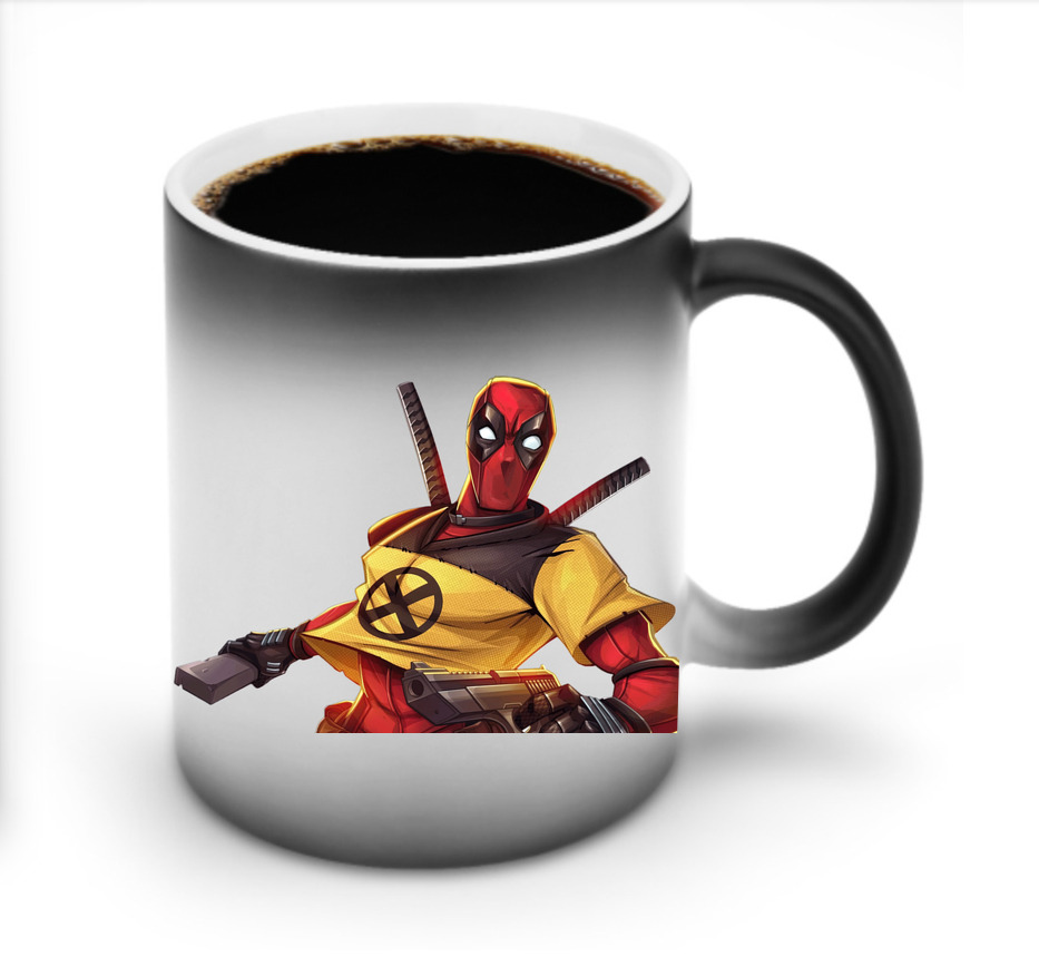 （画像用） Deadpool デッドプール 温度変色マグカップ