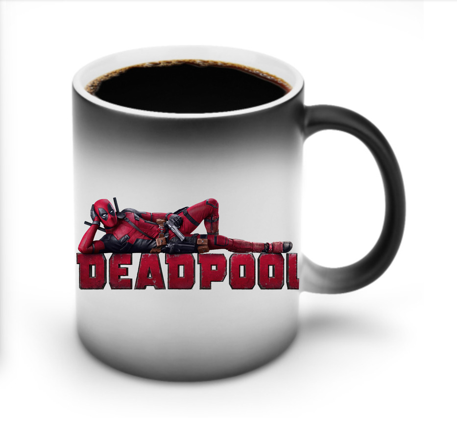 （画像用） Deadpool デッドプール 温度変色マグカップ