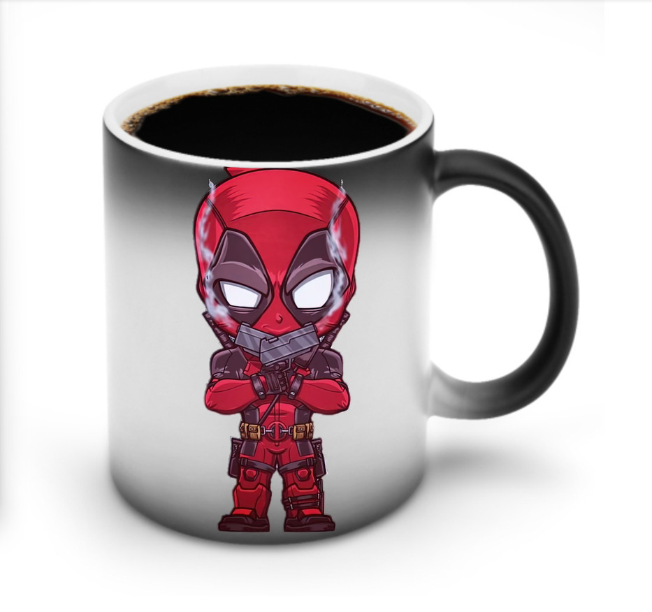 （画像用） Deadpool デッドプール 温度変色マグカップ