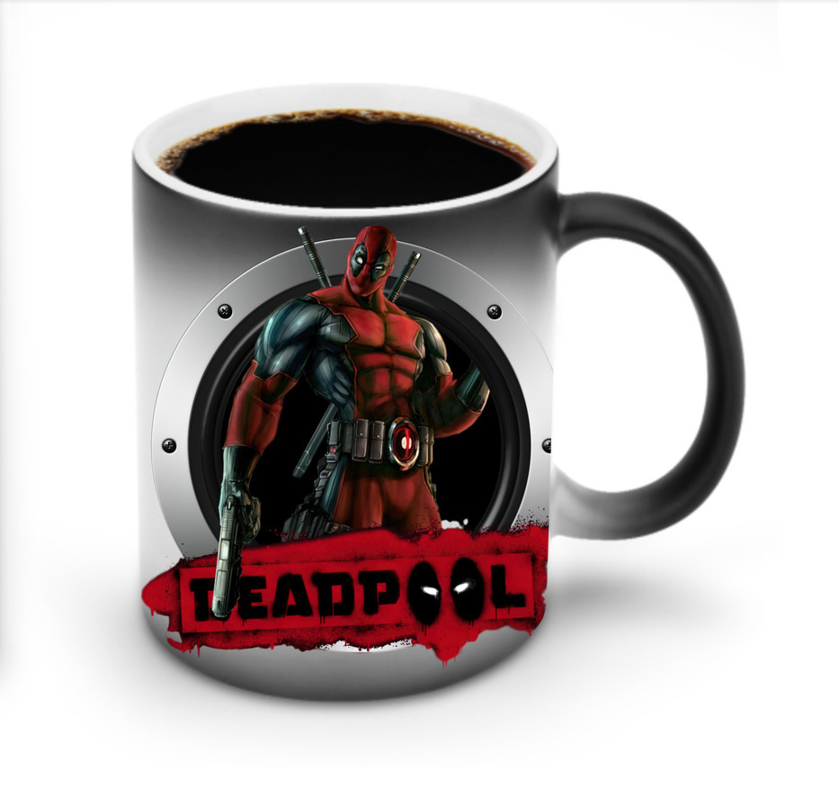 （画像用） Deadpool デッドプール 温度変色マグカップ
