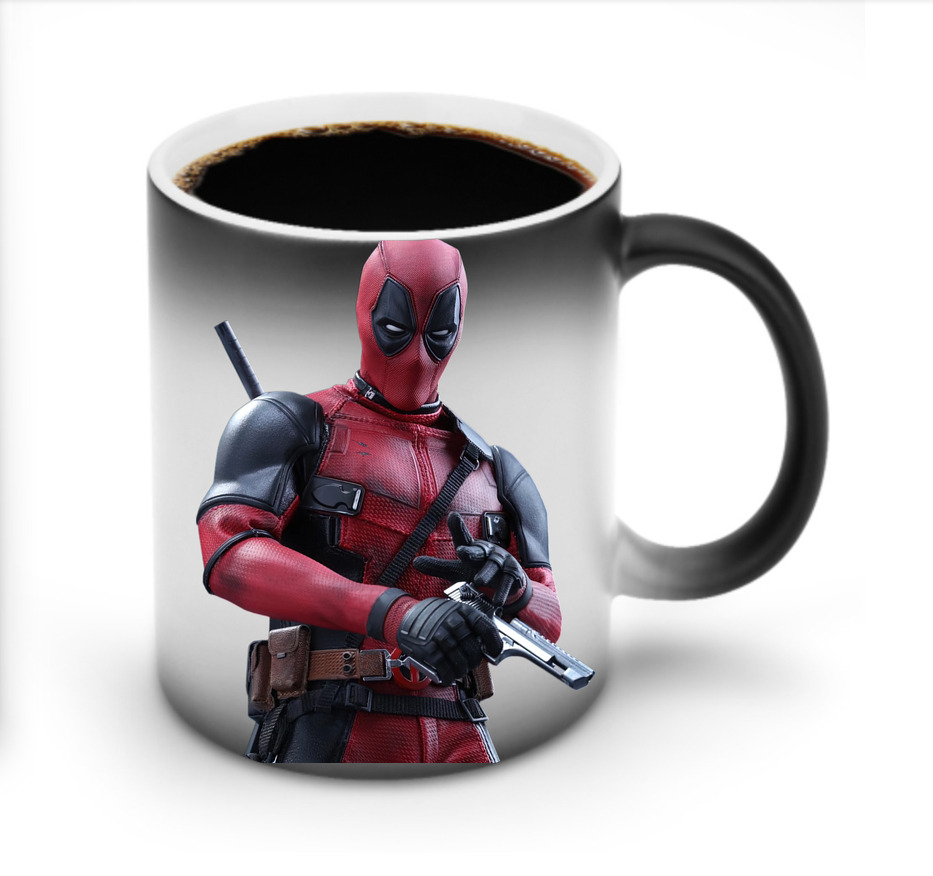 （画像用） Deadpool デッドプール 温度変色マグカップ