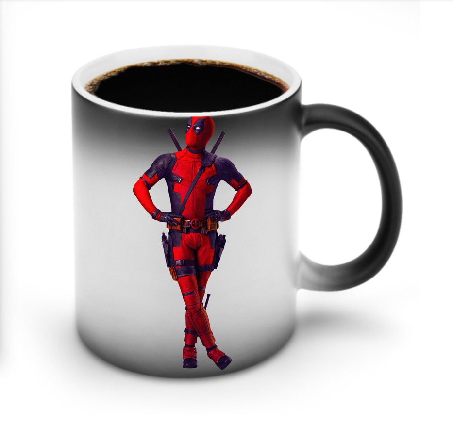 （画像用） Deadpool デッドプール 温度変色マグカップ