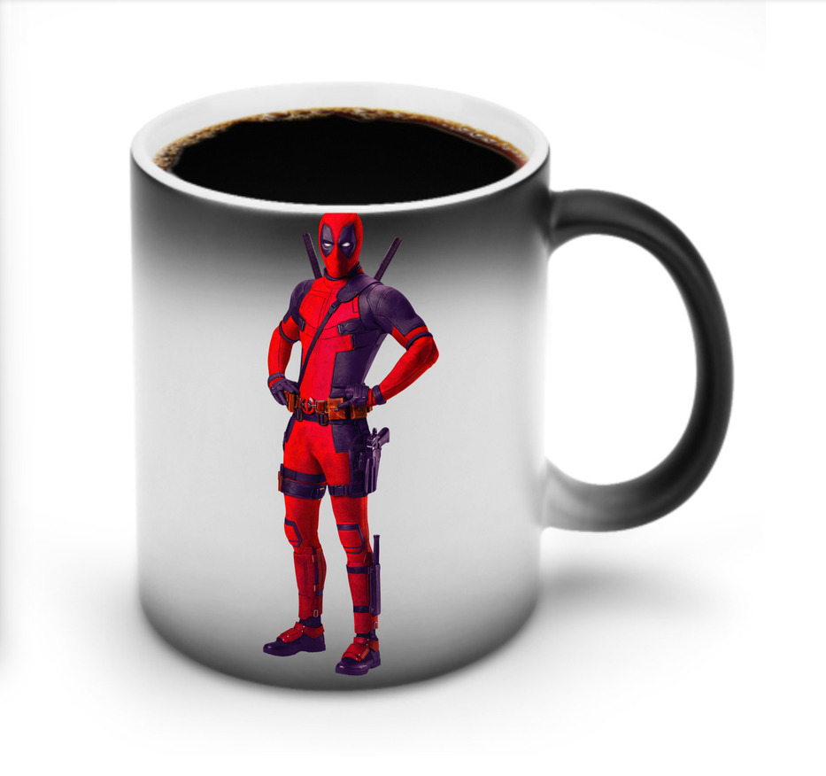 （画像用） Deadpool デッドプール 温度変色マグカップ