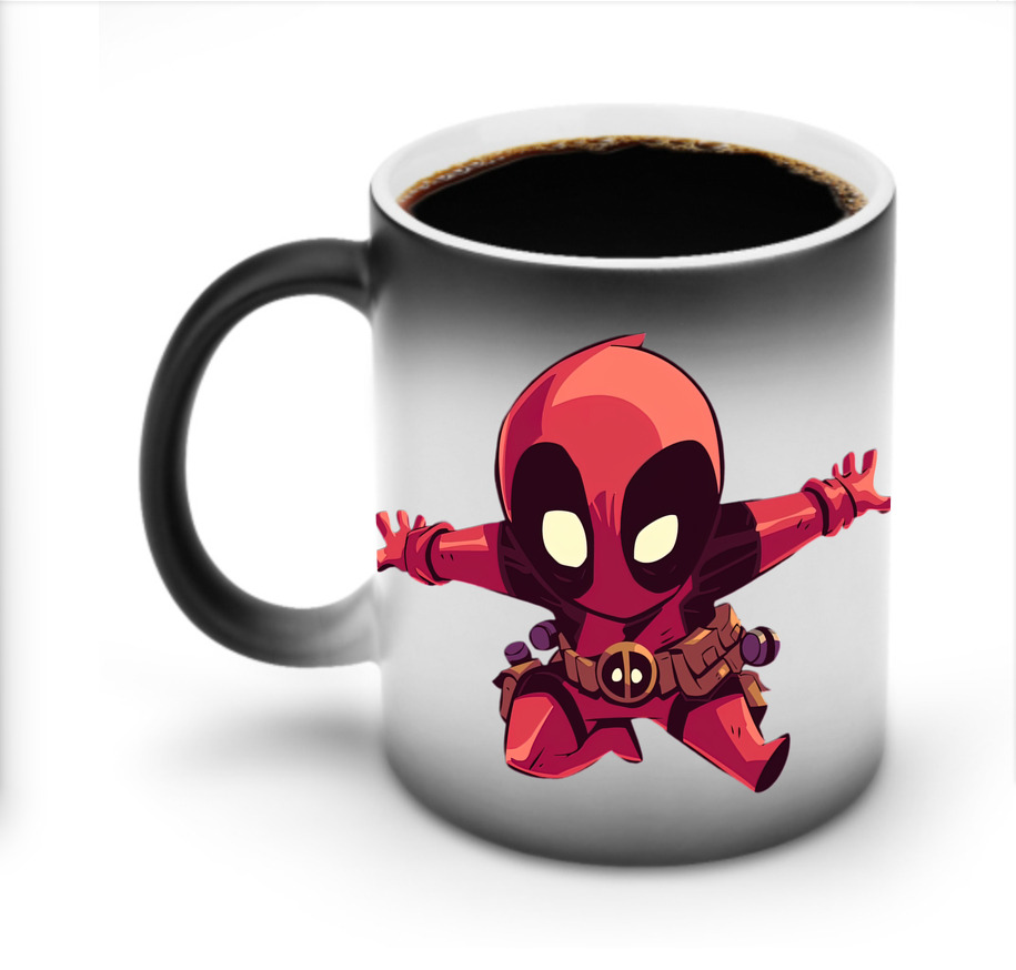 （画像用） Deadpool デッドプール 温度変色マグカップ