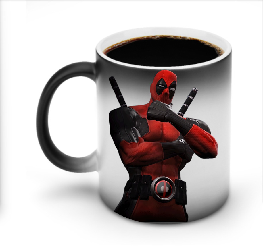 （画像用） Deadpool デッドプール 温度変色マグカップ