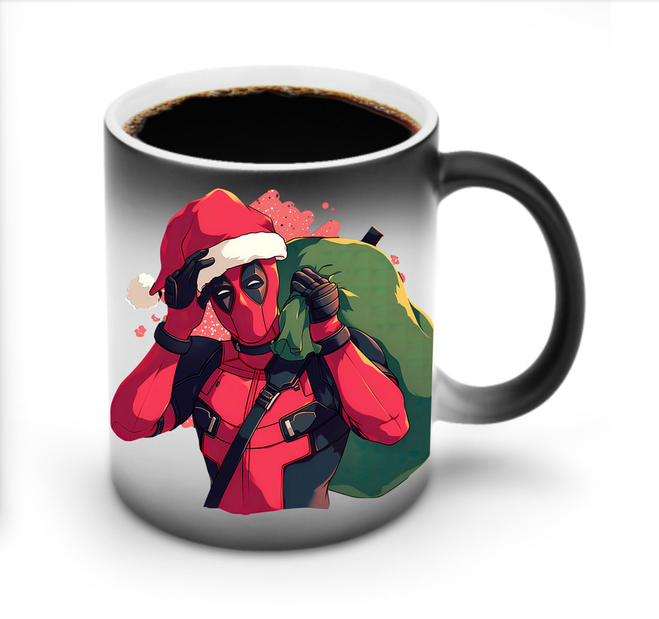 （画像用） Deadpool デッドプール 温度変色マグカップ