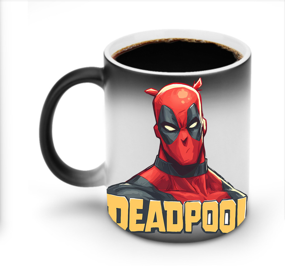 （画像用） Deadpool デッドプール 温度変色マグカップ