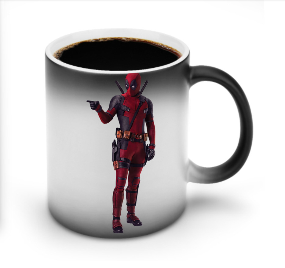 （画像用） Deadpool デッドプール 温度変色マグカップ